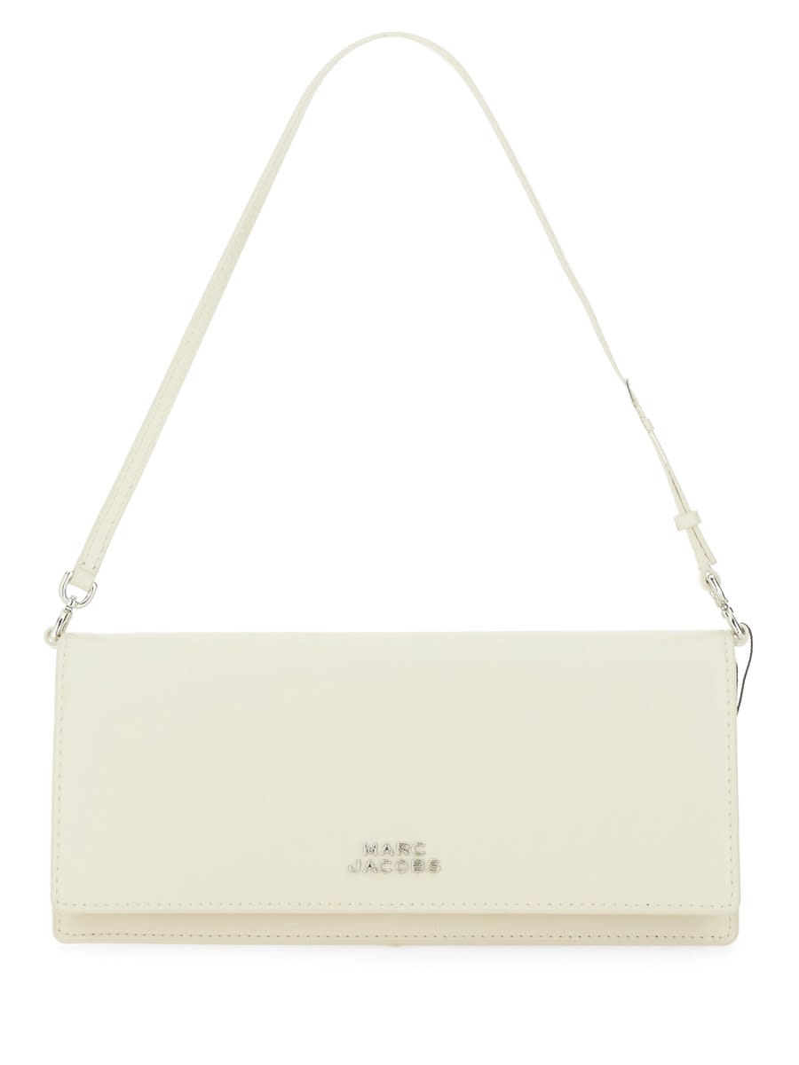 Marc Jacobs Versatile Shoulder Bag Adjustable Strap In White