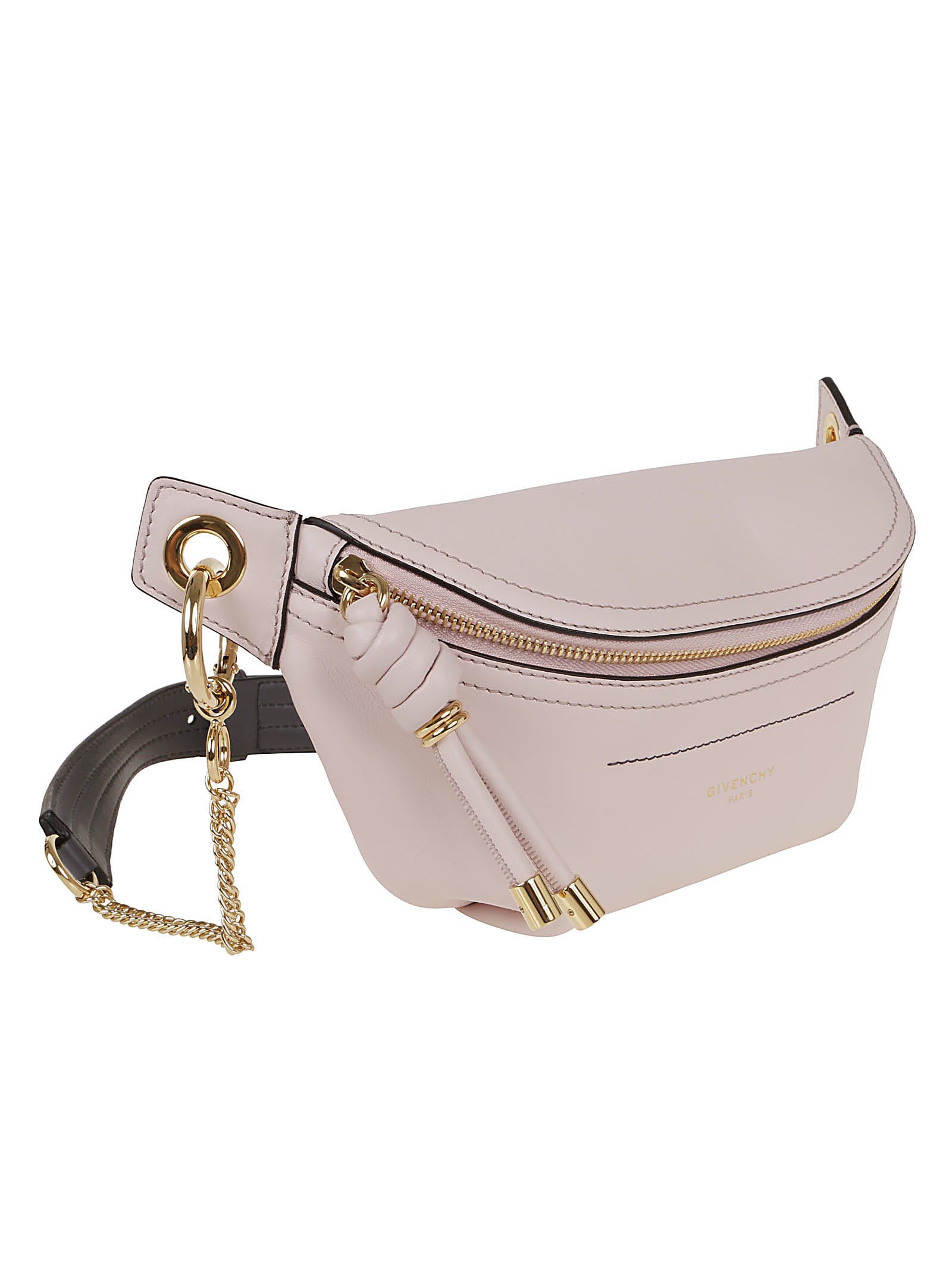 pale pink bum bag