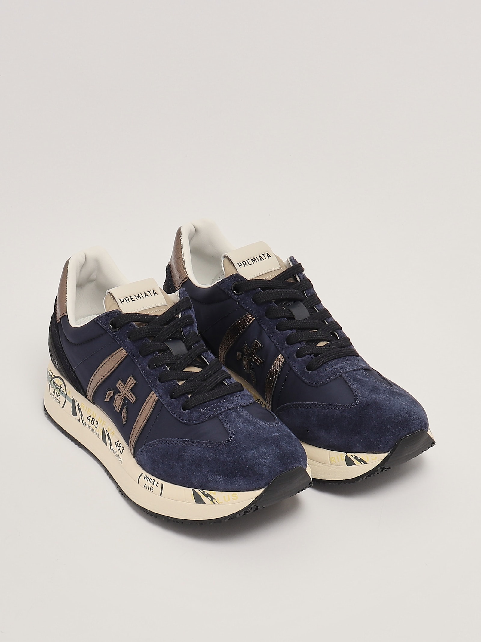 Shop Premiata Conny Sneaker In Navy