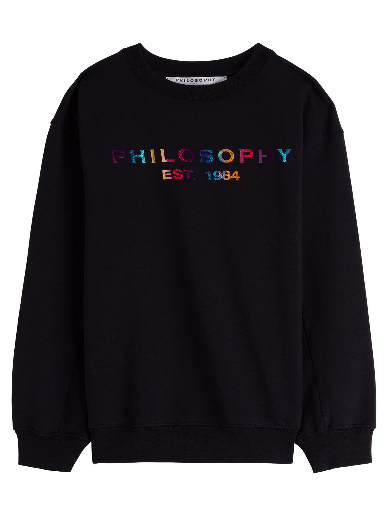 Philosophy di Lorenzo Serafini Kids Multicolor Logo Sweatshirt