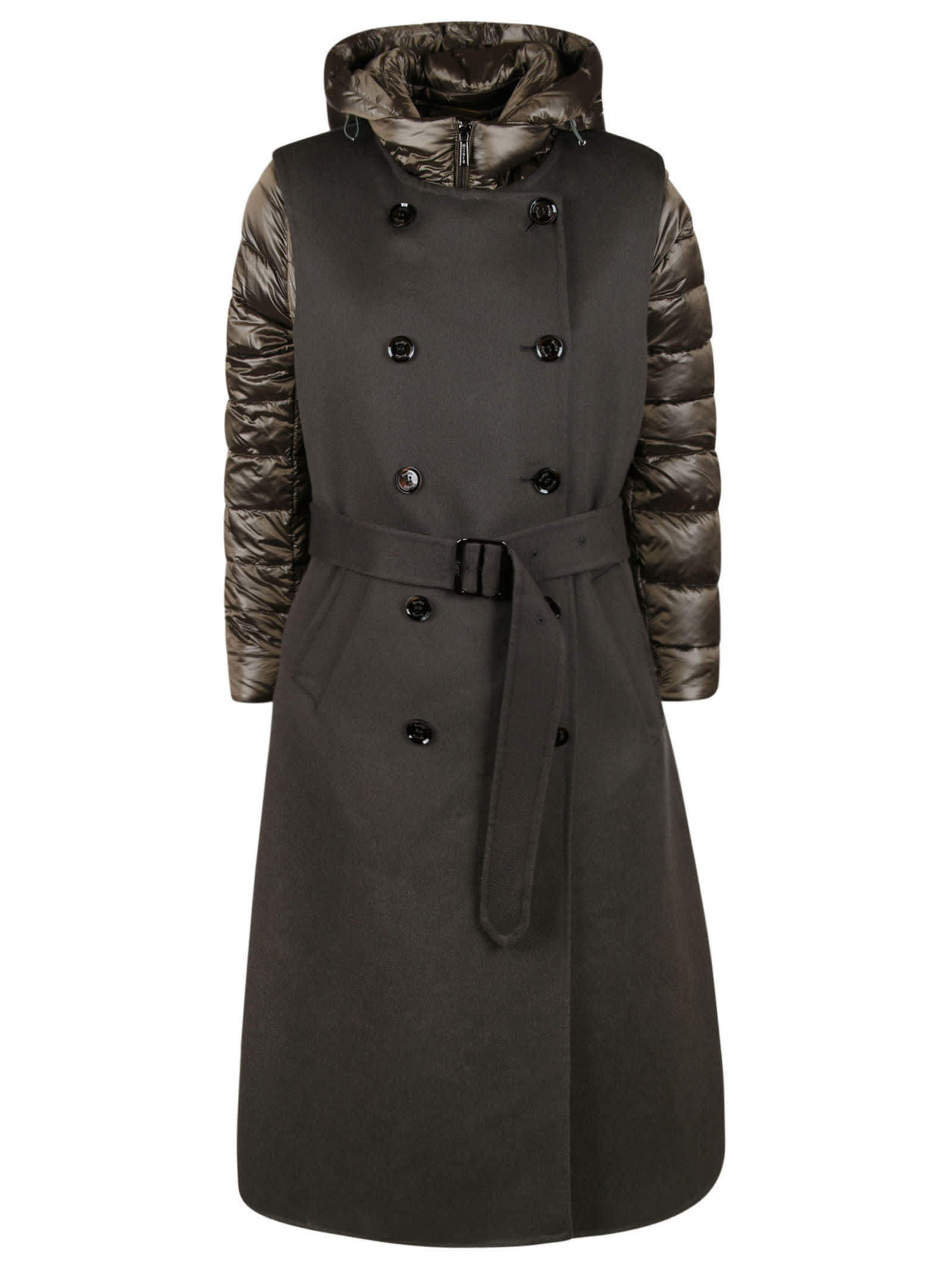 Moorer Harna Double-breasted Padded Coat