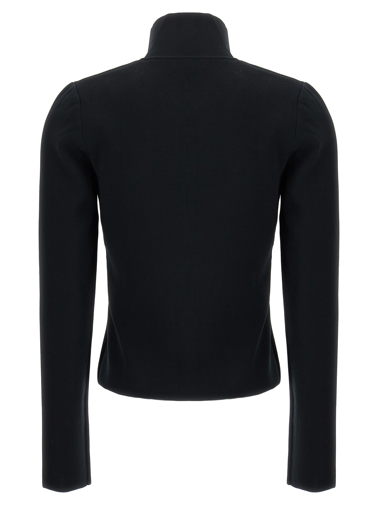 Shop Jw Anderson Jwa Cardigan In Black