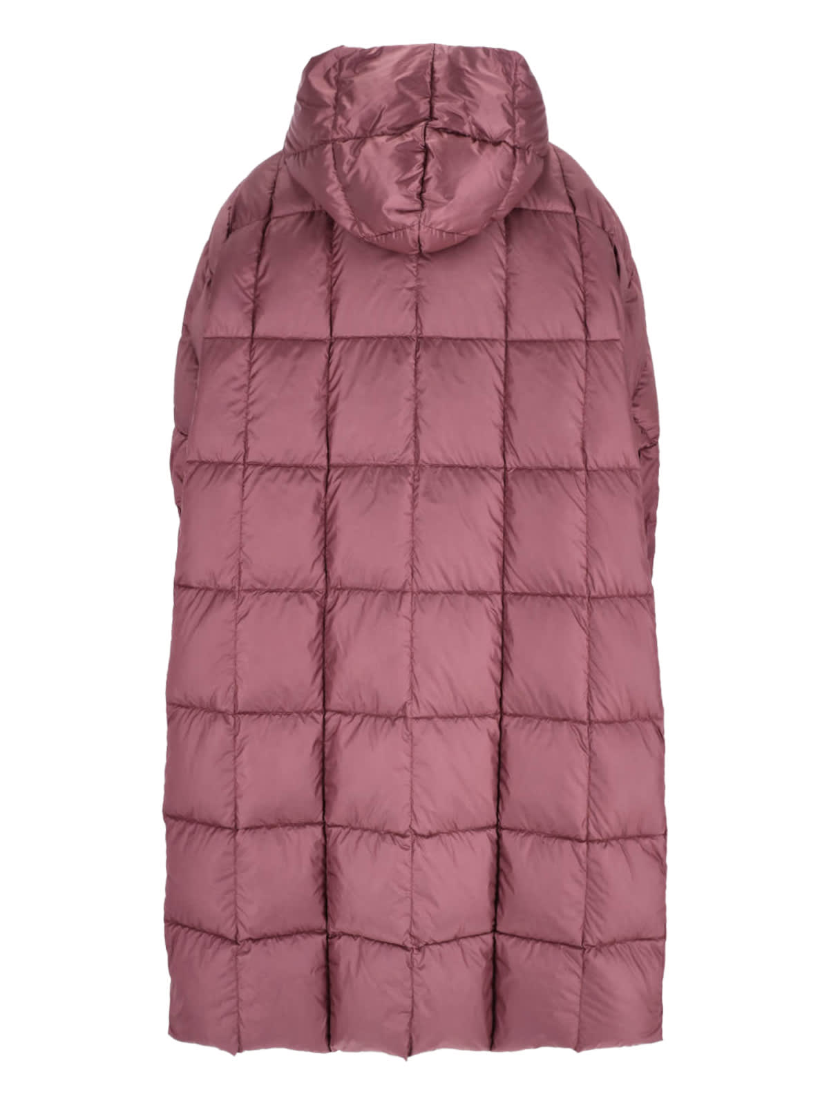 Ienki Ienki Maxi Pyramid Leon Down Jacket In Pink