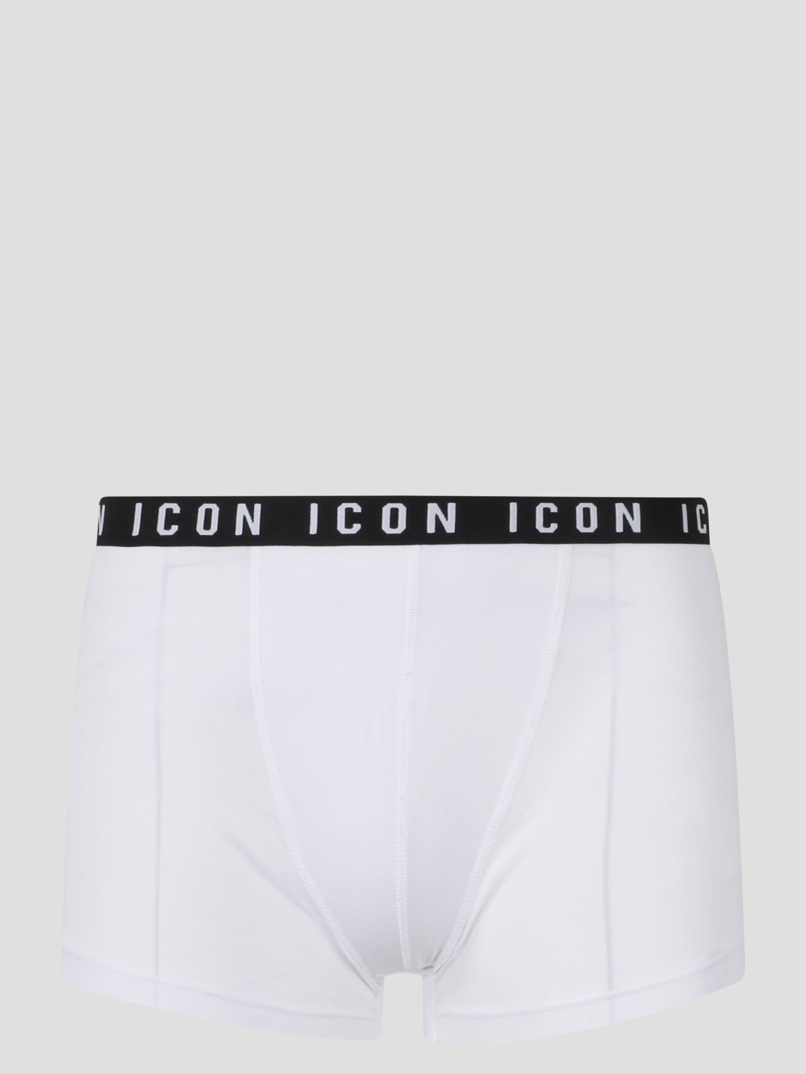 Shop Dsquared2 Be Icon Trunks In White