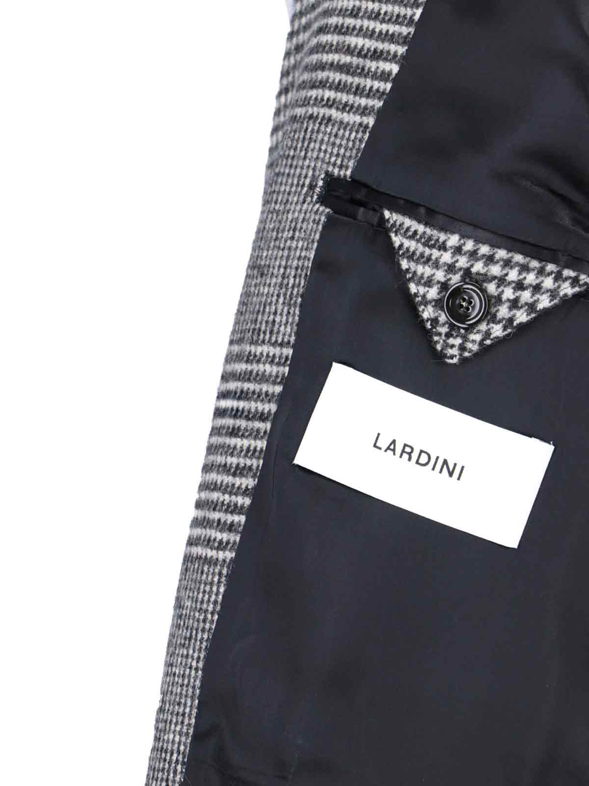 Shop Lardini Single-breasted Midi Coat In Gray