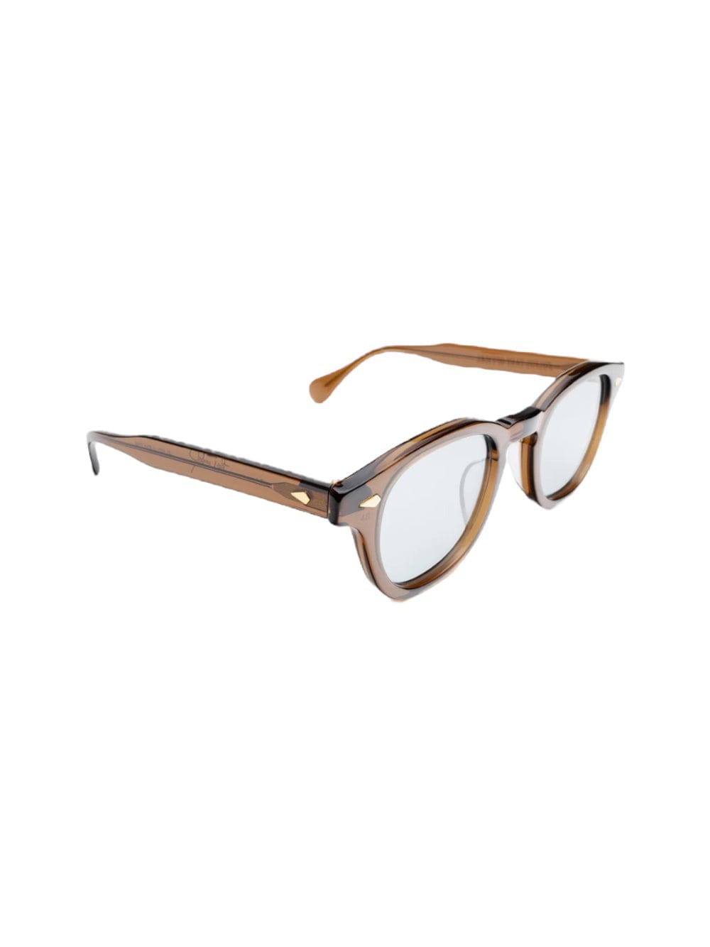 Shop Julius Tart Optical Ar Gold Sunglasses