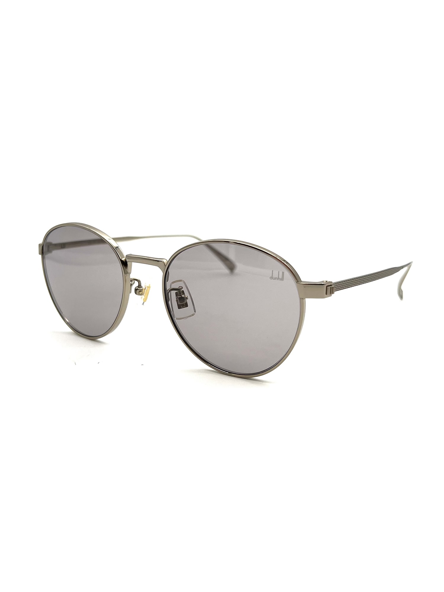 Shop Dunhill Du0034s Sunglasses In Gold Gold Violet