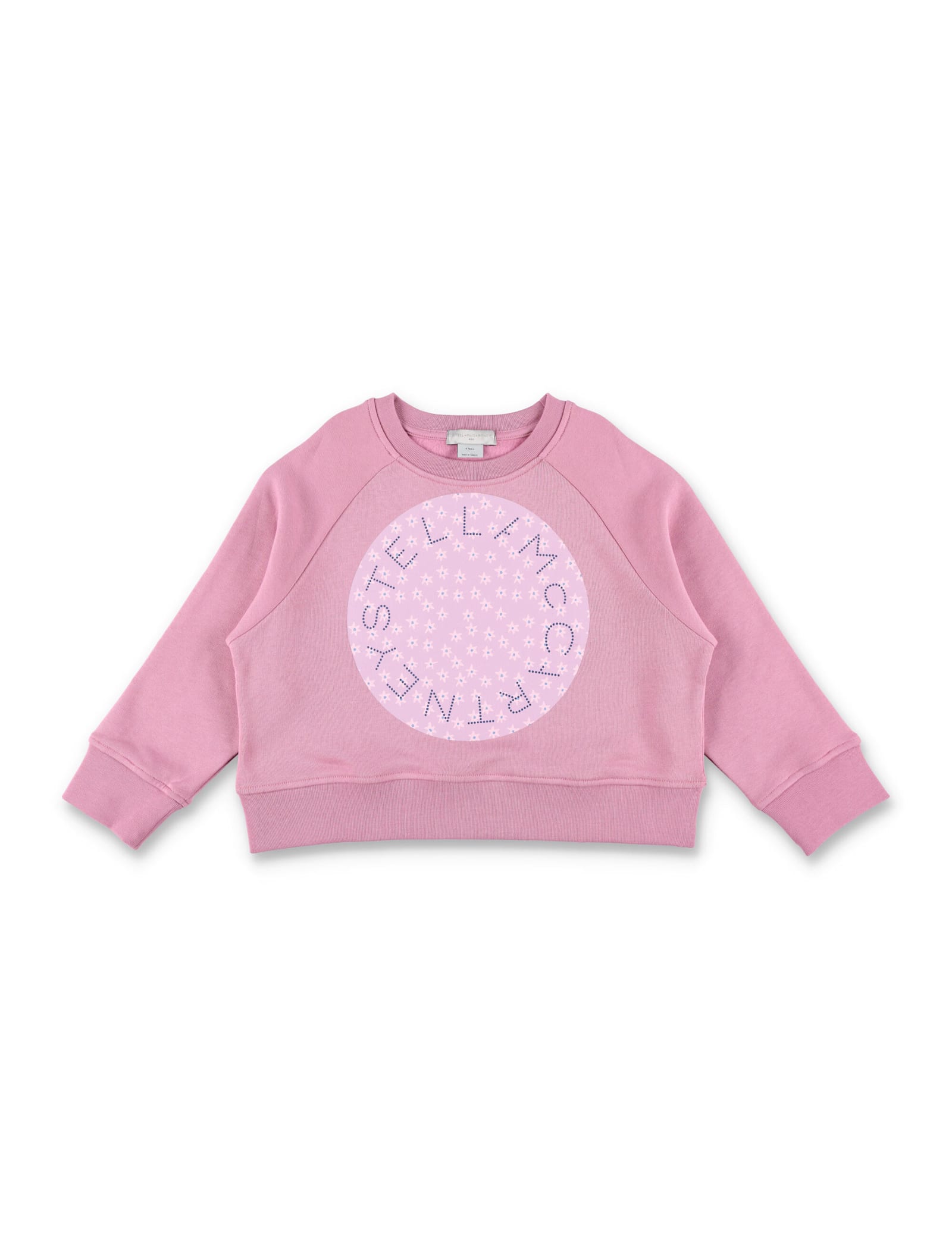 Stella Mccartney Kid - Logo Graphic Sweatshirt In Pink
