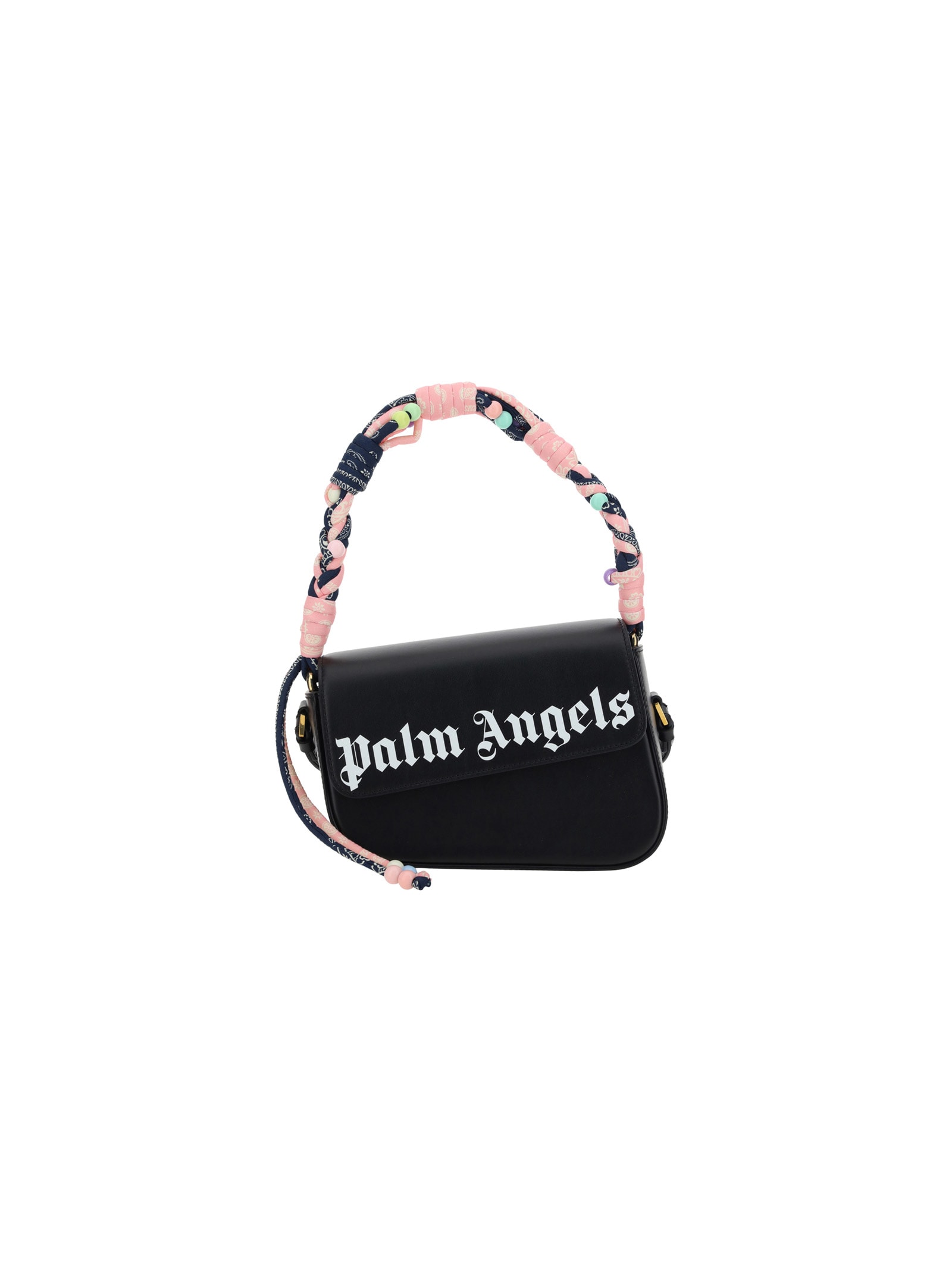 Shop Palm Angels Crash Handbag In Black