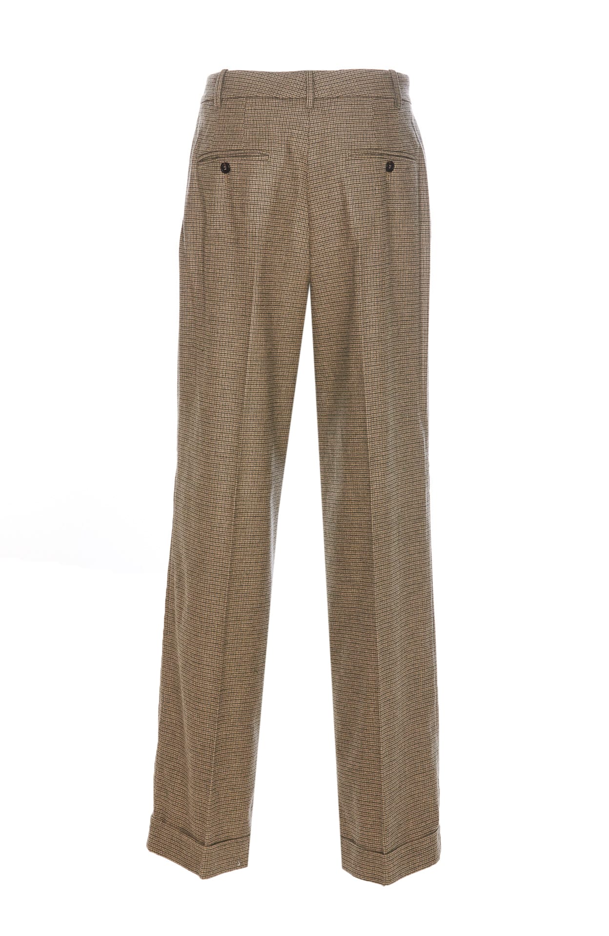 Shop Pinko Vasetto Pants In Green