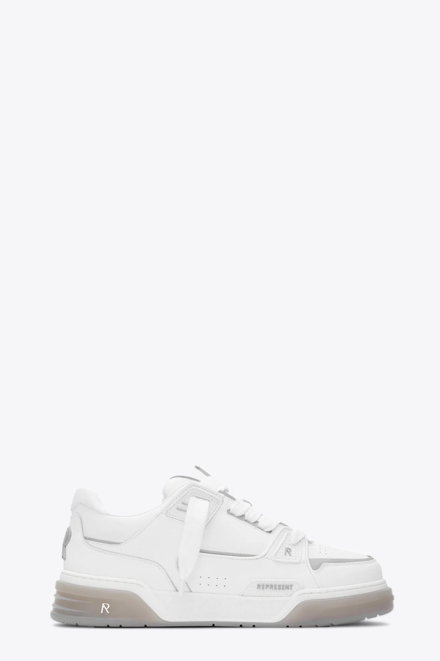 Studio Sneaker White leather low chunky sneaker - Studio sneaker