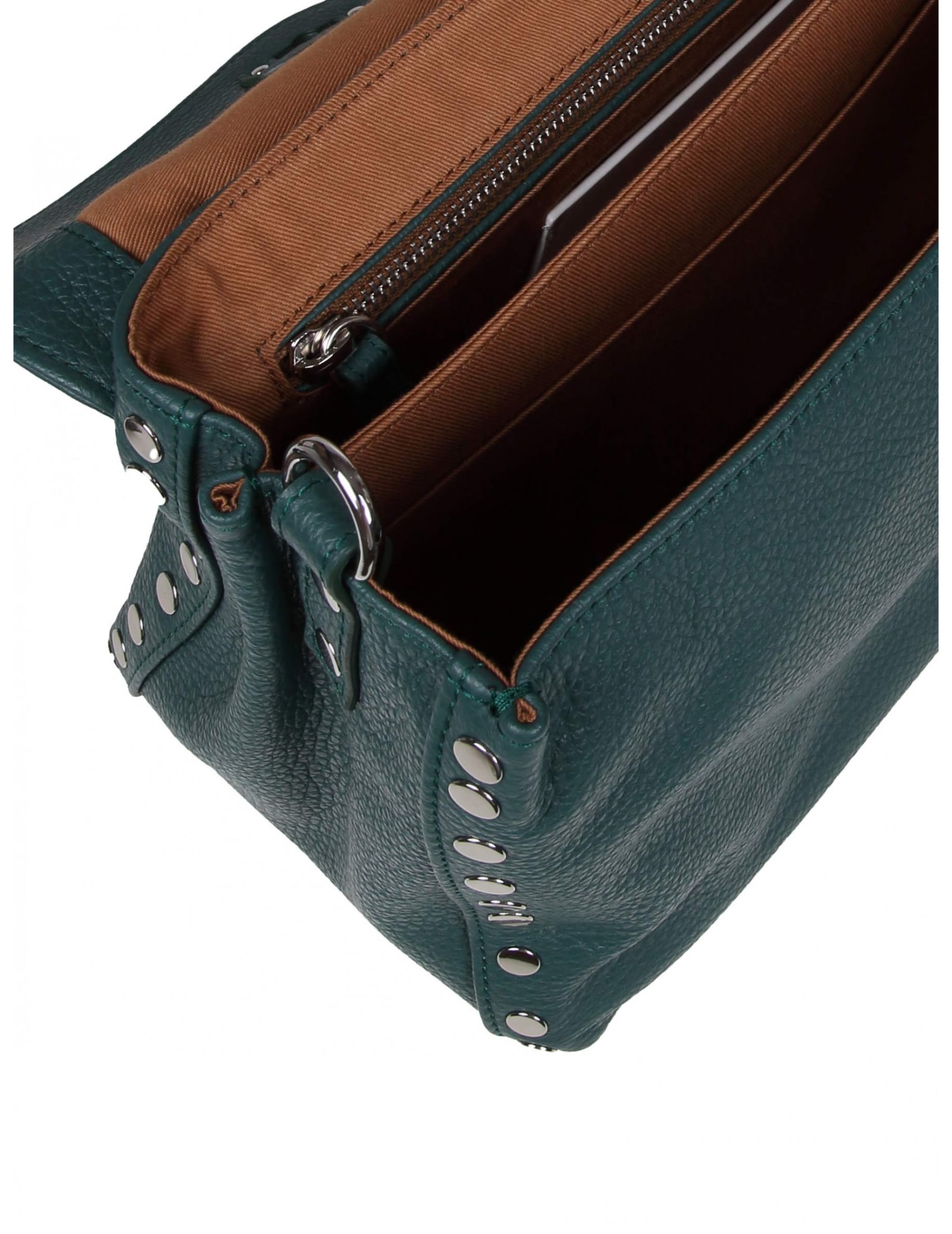 Shop Zanellato Postina S Daily Day In Green Leather