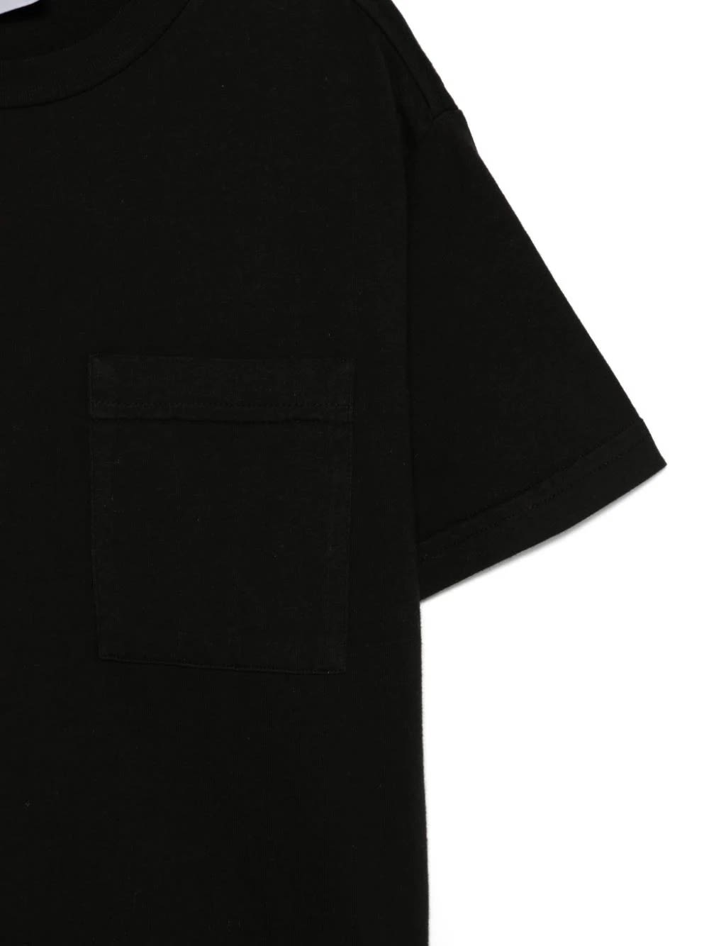 Shop Aspesi T-shirt Con Taschino In Black