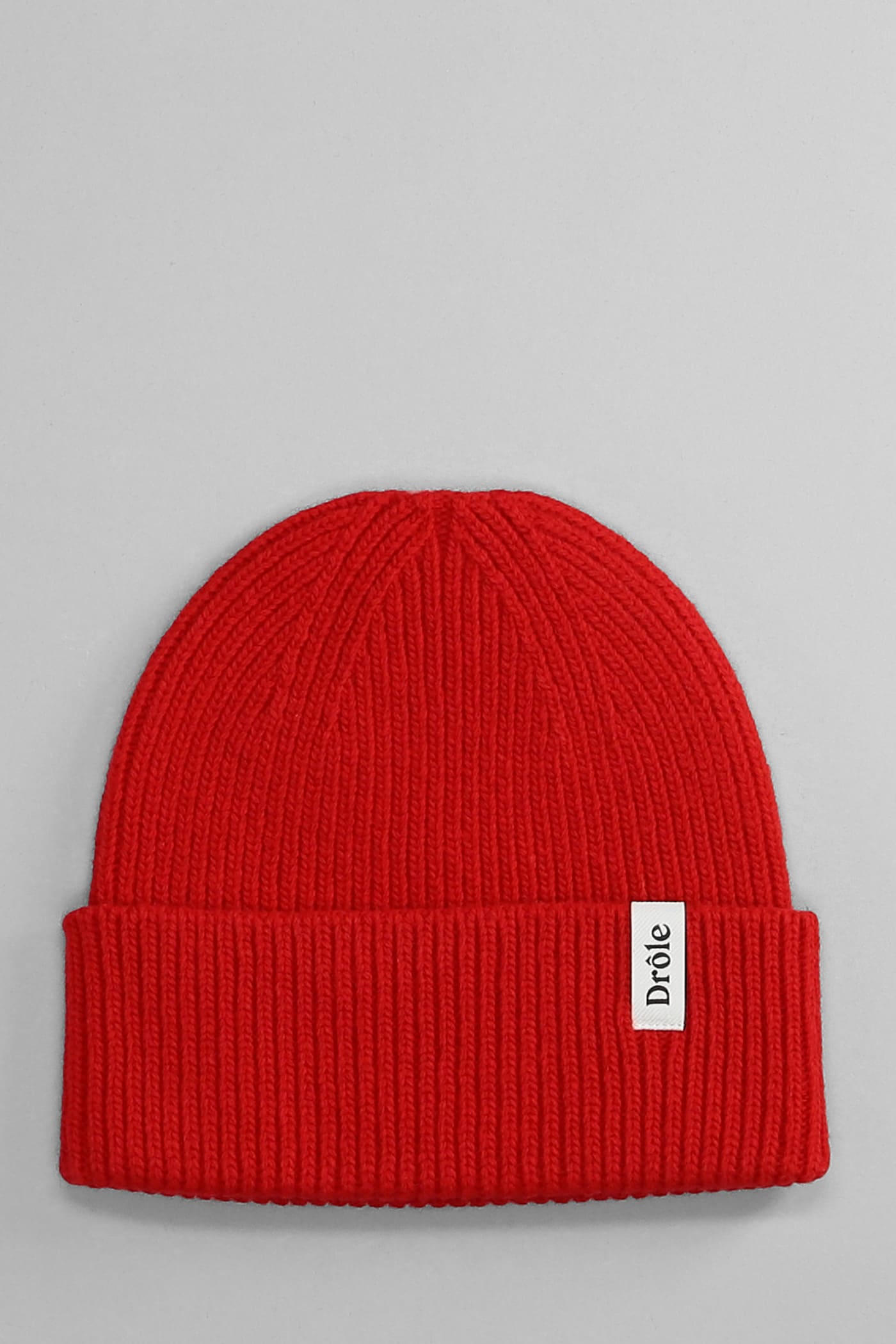 Drôle De Monsieur Hats In Red Wool