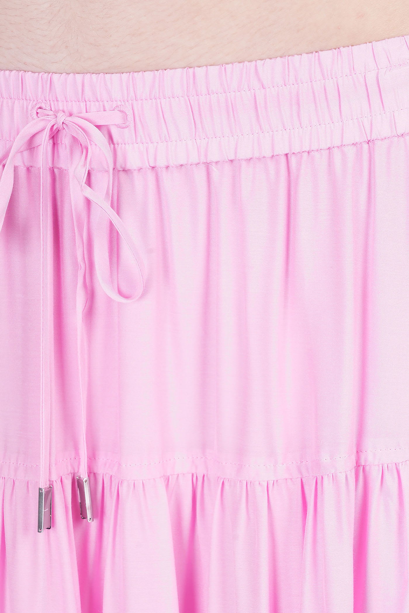 Simkhai Lulee Skirt In Rose-pink Viscose