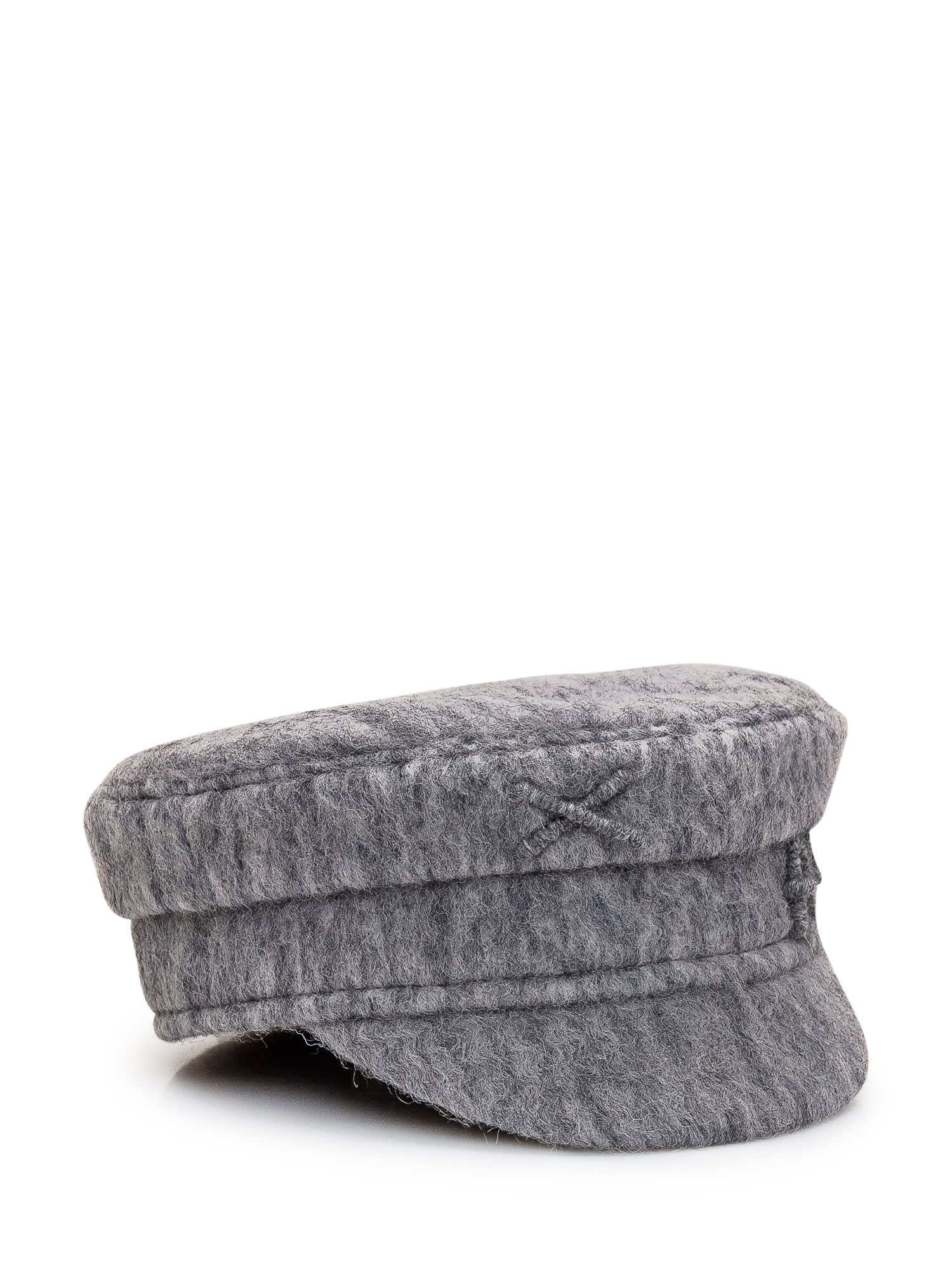 Shop Ruslan Baginskiy Baker Boy Cap In Grey