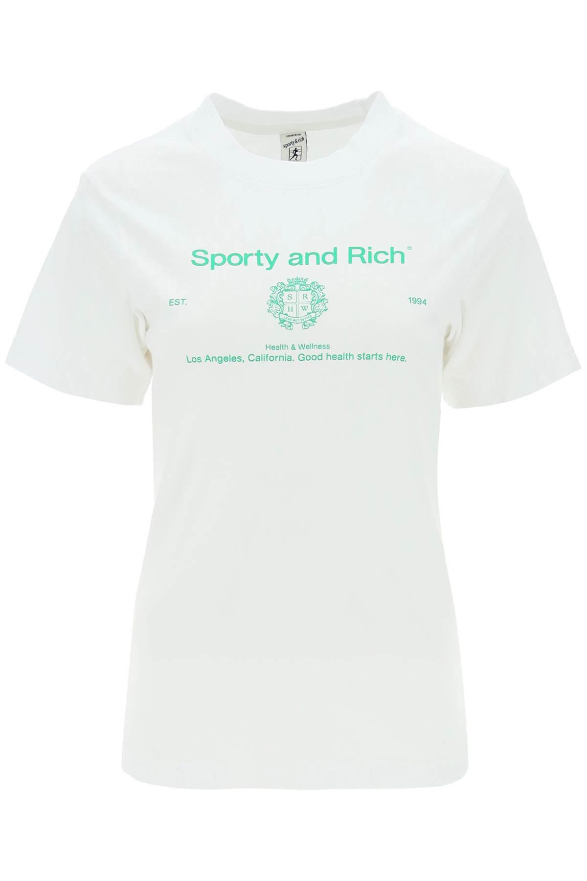 Sporty & Rich crest T-shirt