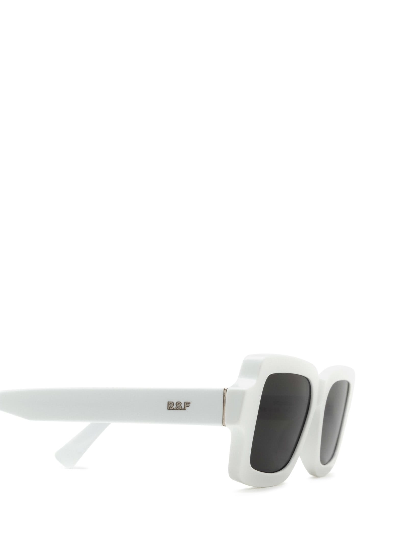 Shop Retrosuperfuture Pilastro White Sunglasses
