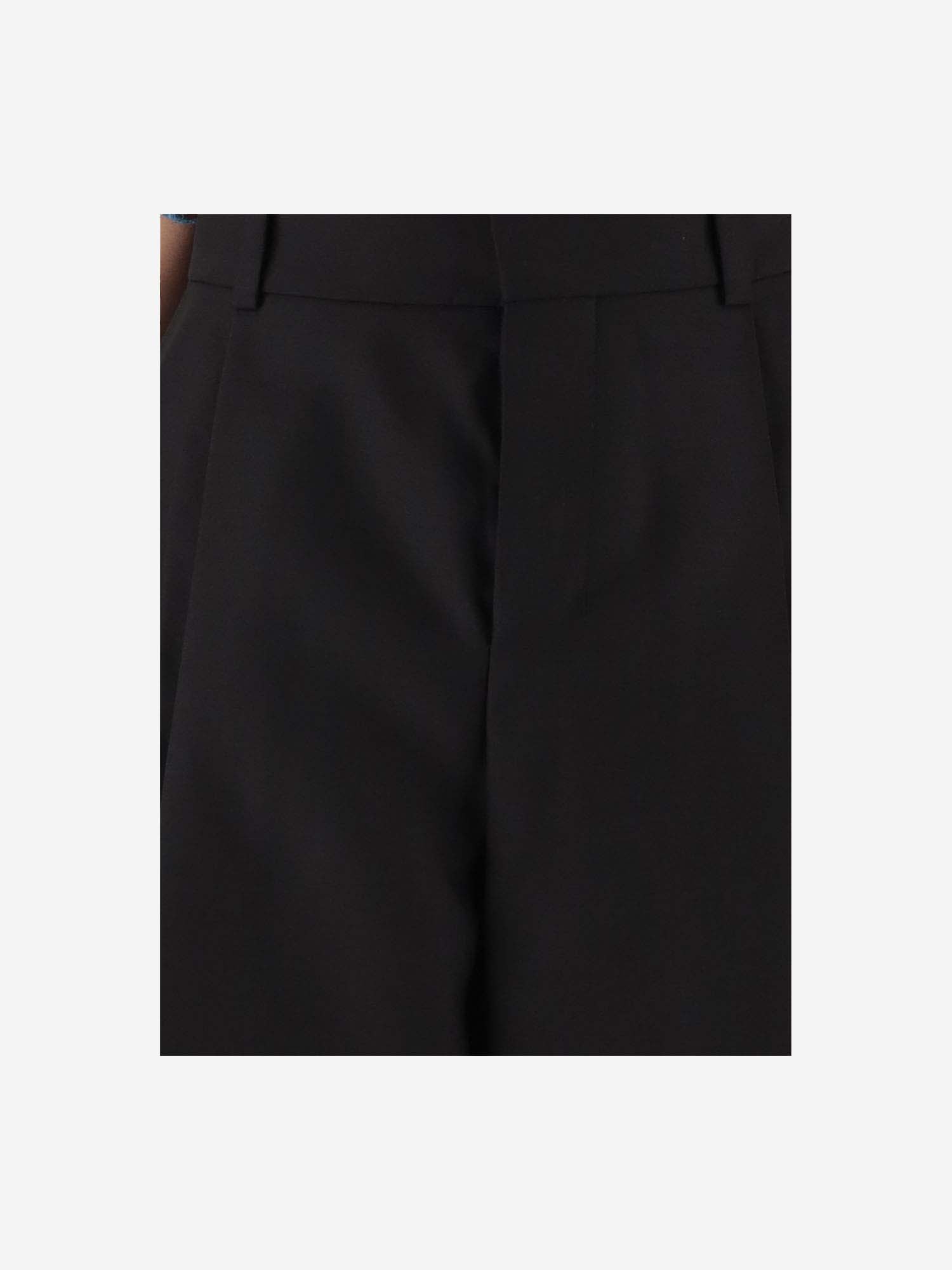 Shop Jacquemus Le Pantalon Curzio In Black