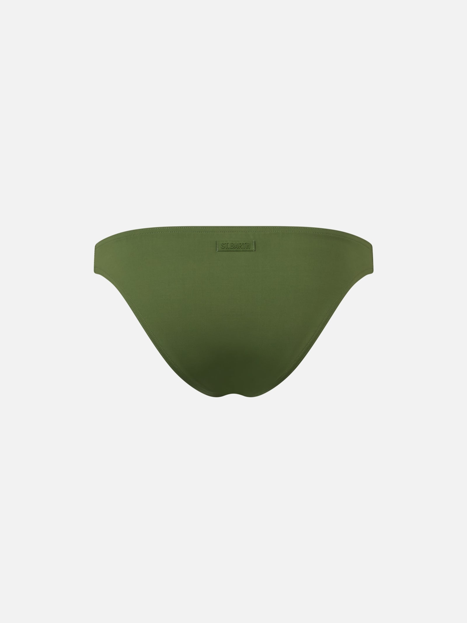 Mc2 Saint Barth Woman Military Maia Bottom In Green