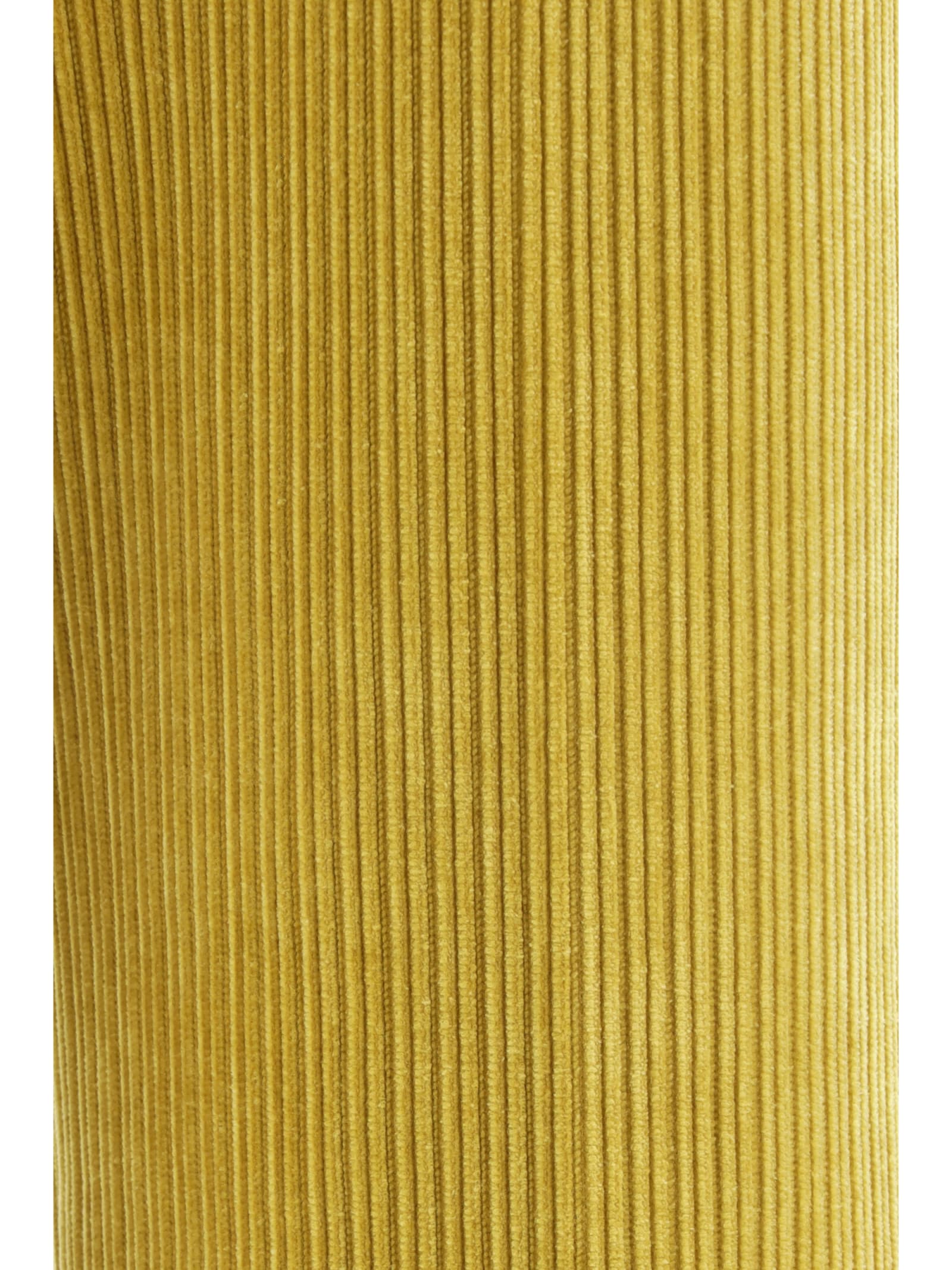 Shop Forte Forte Flared Velvet Knitted Trousers In Oil