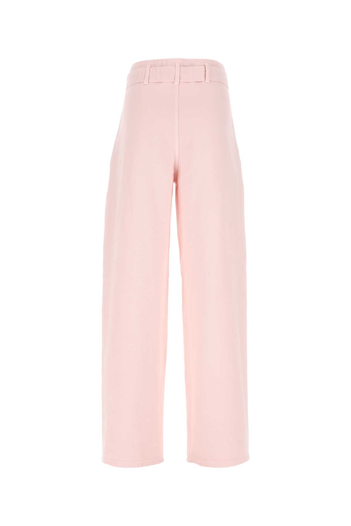 Shop Philosophy Di Lorenzo Serafini Light Pink Cotton Pant