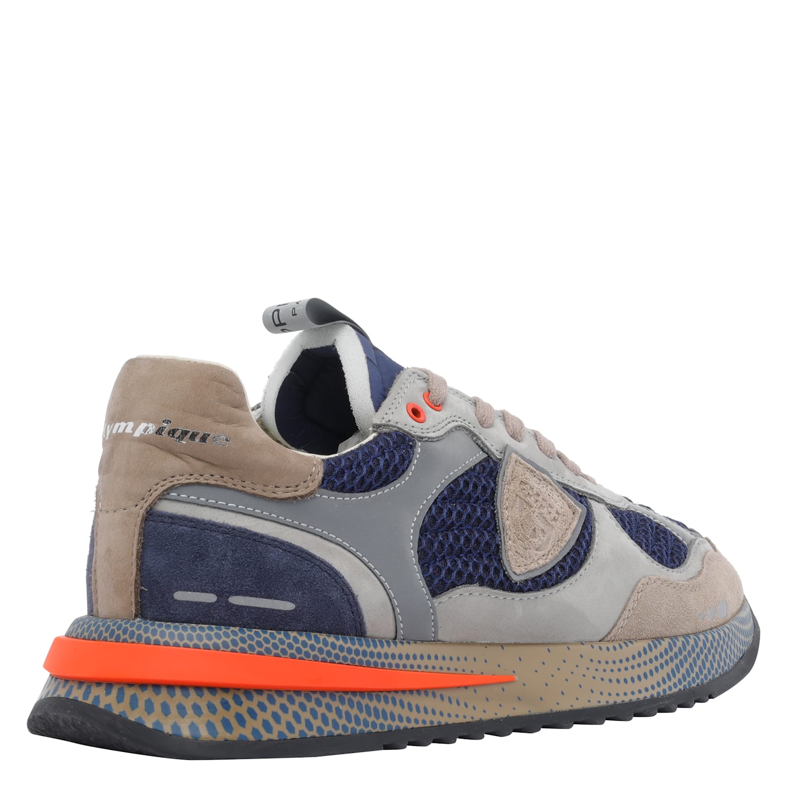 Philippe Model Olympique Sneakers Grey/blue In Gray