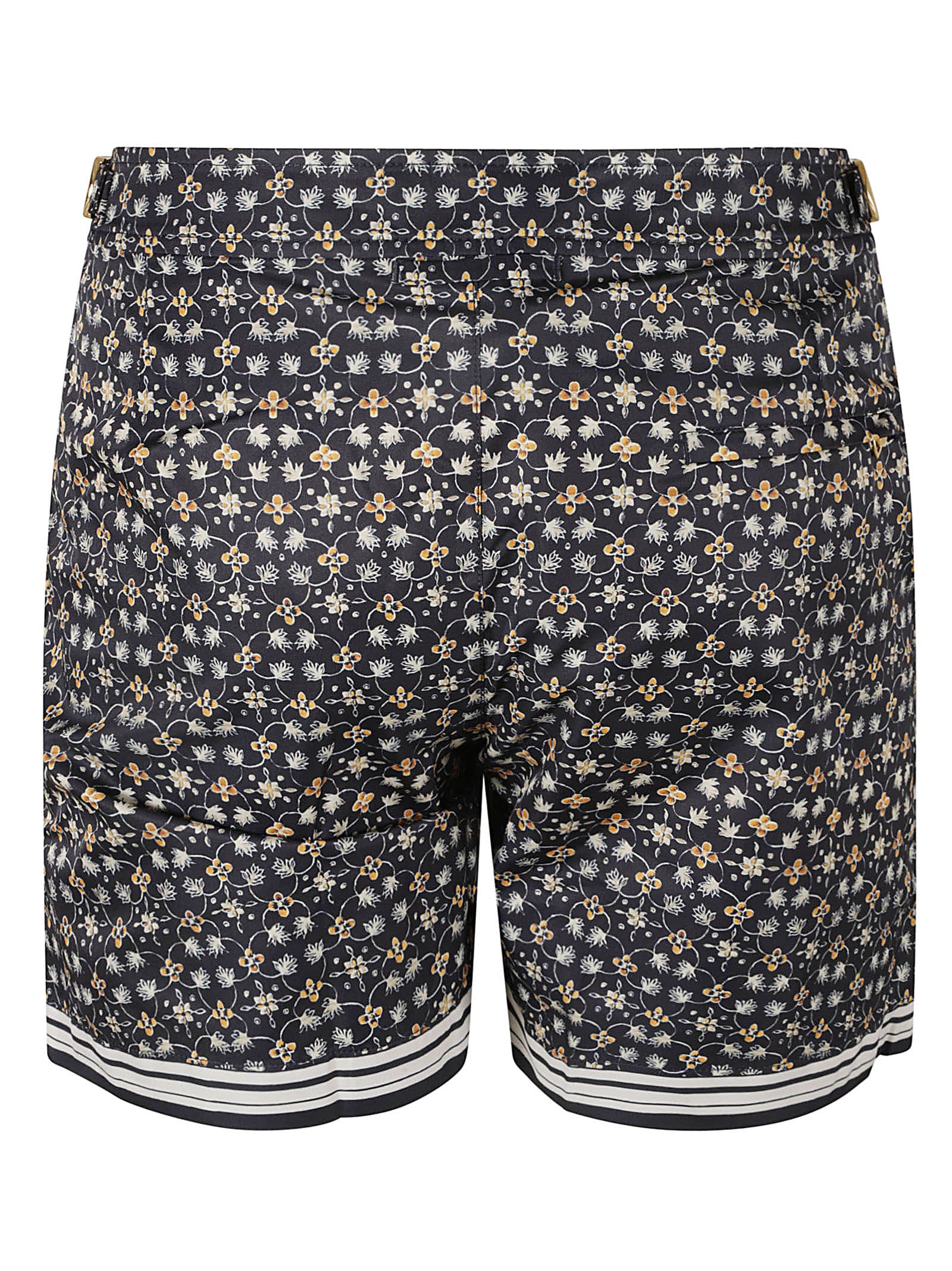 Shop Orlebar Brown Bulldog Swim Shorts In Night Iris