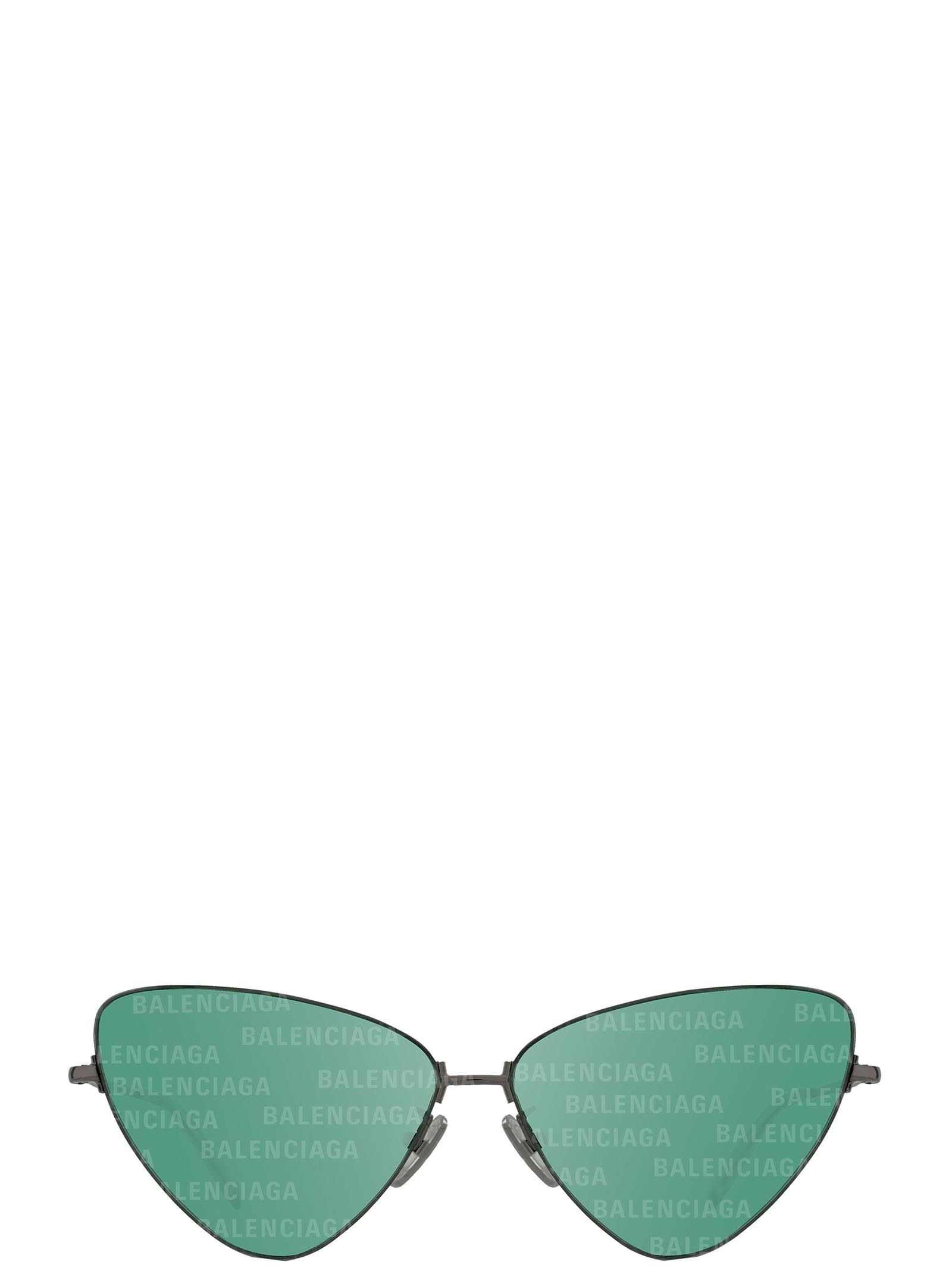 Balenciaga Eyewear Balenciaga Bb0148s Shiny Dark Grey Sunglasses