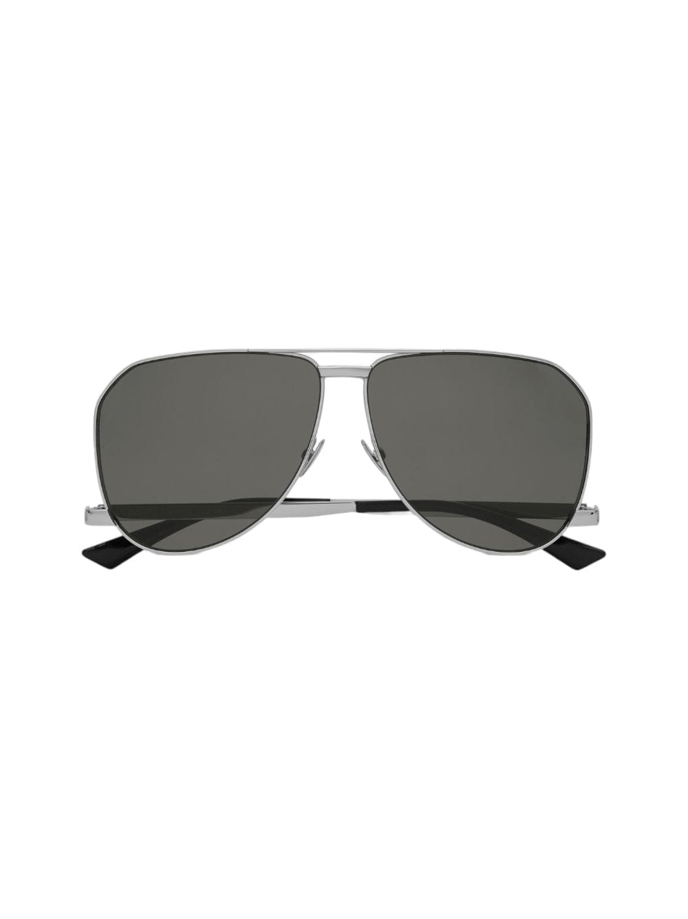 Shop Saint Laurent Sl 690 - Dust - Silver Sunglasses