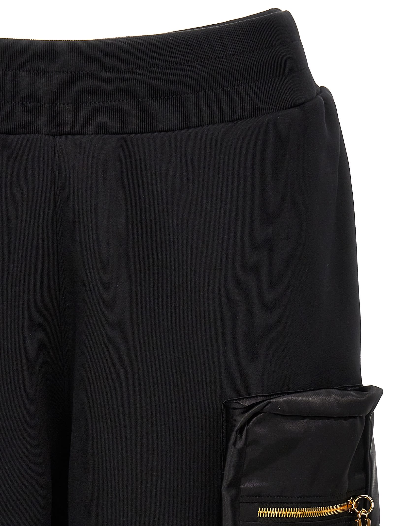 Shop Moschino Archive Bermuda Shorts In Black