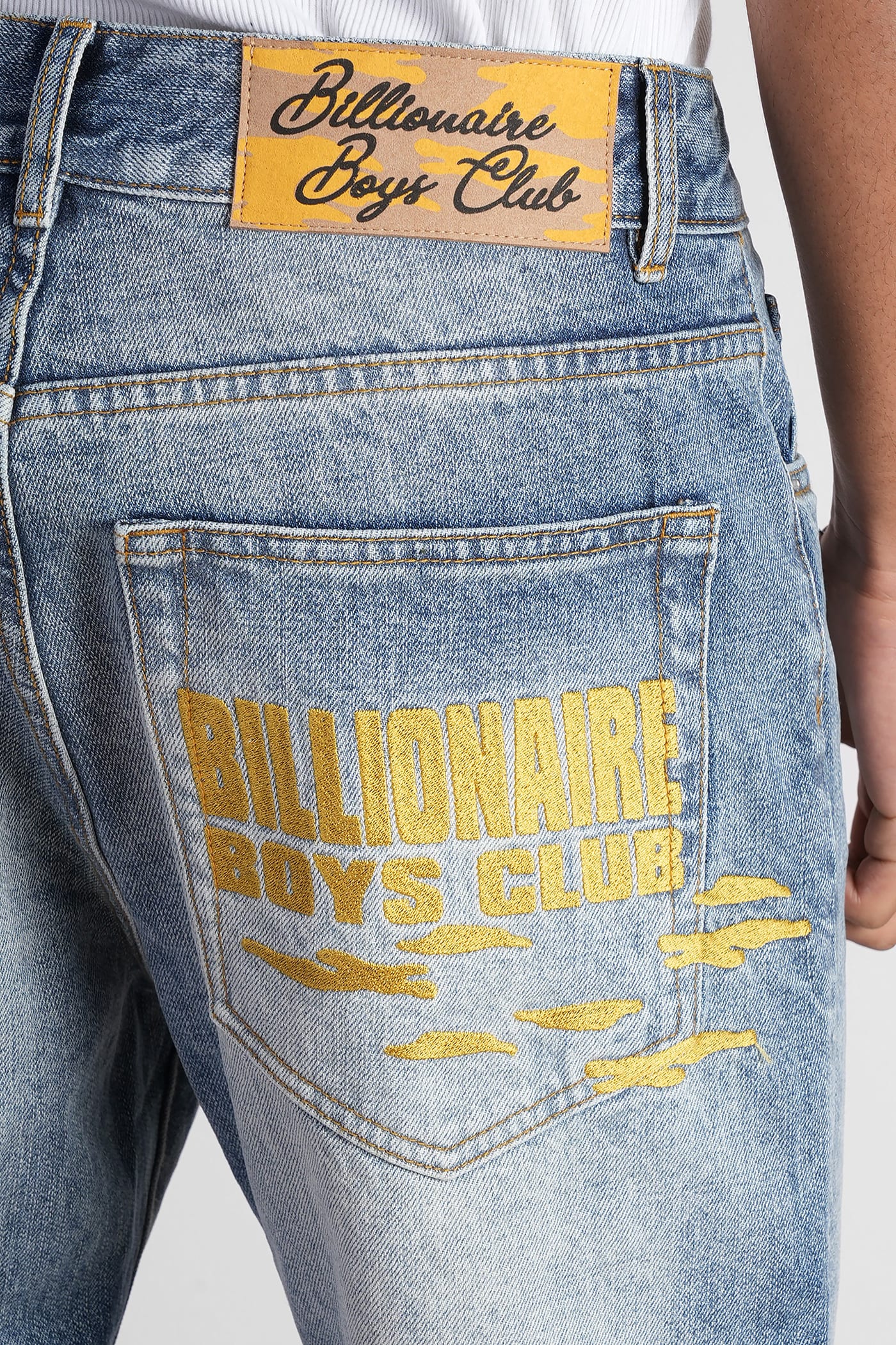 Billionaire Boys Club Jeans In Blue Cotton In Blue