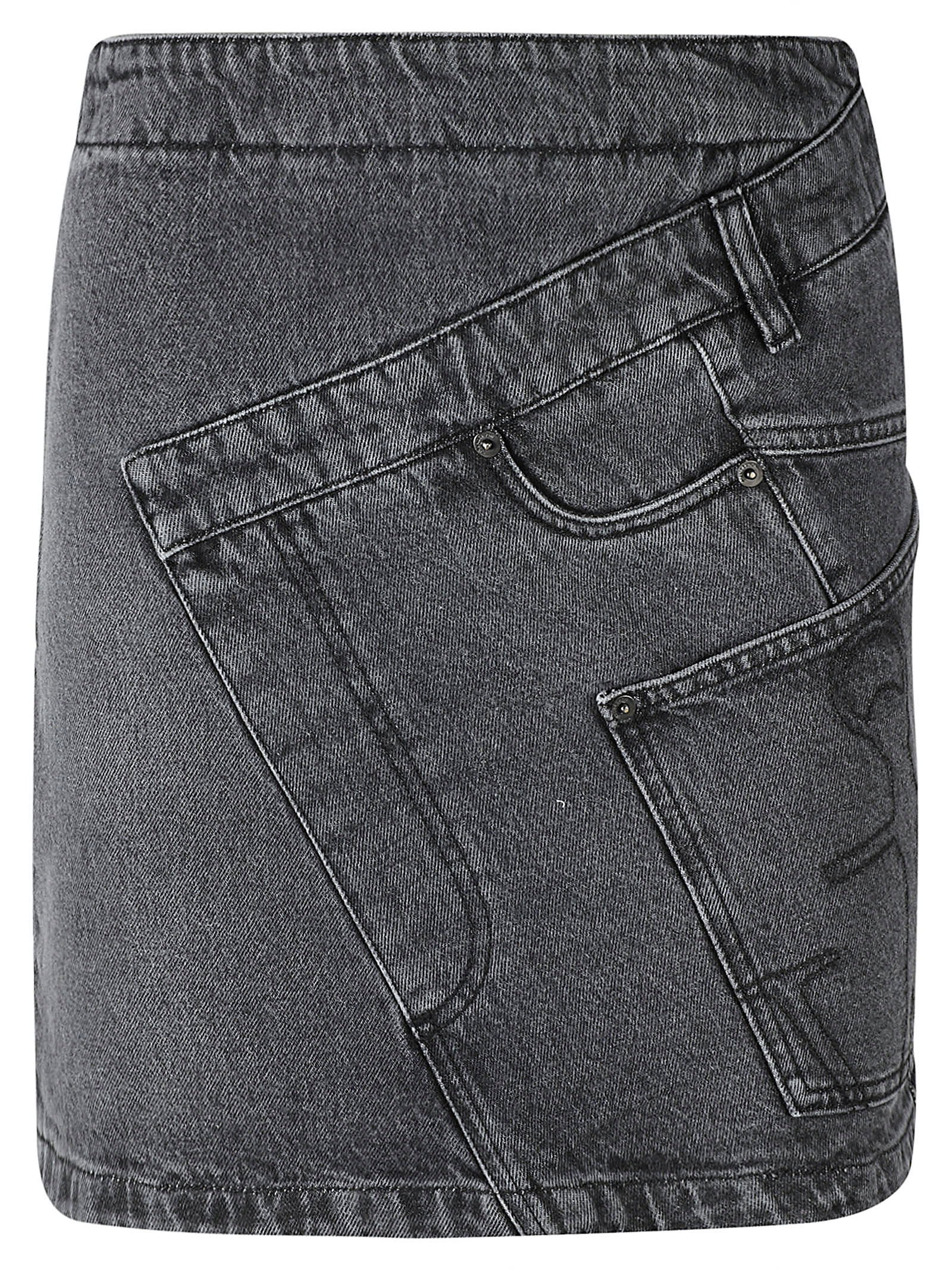Jw Anderson J. W. Anderson Denim Twisted Skirt