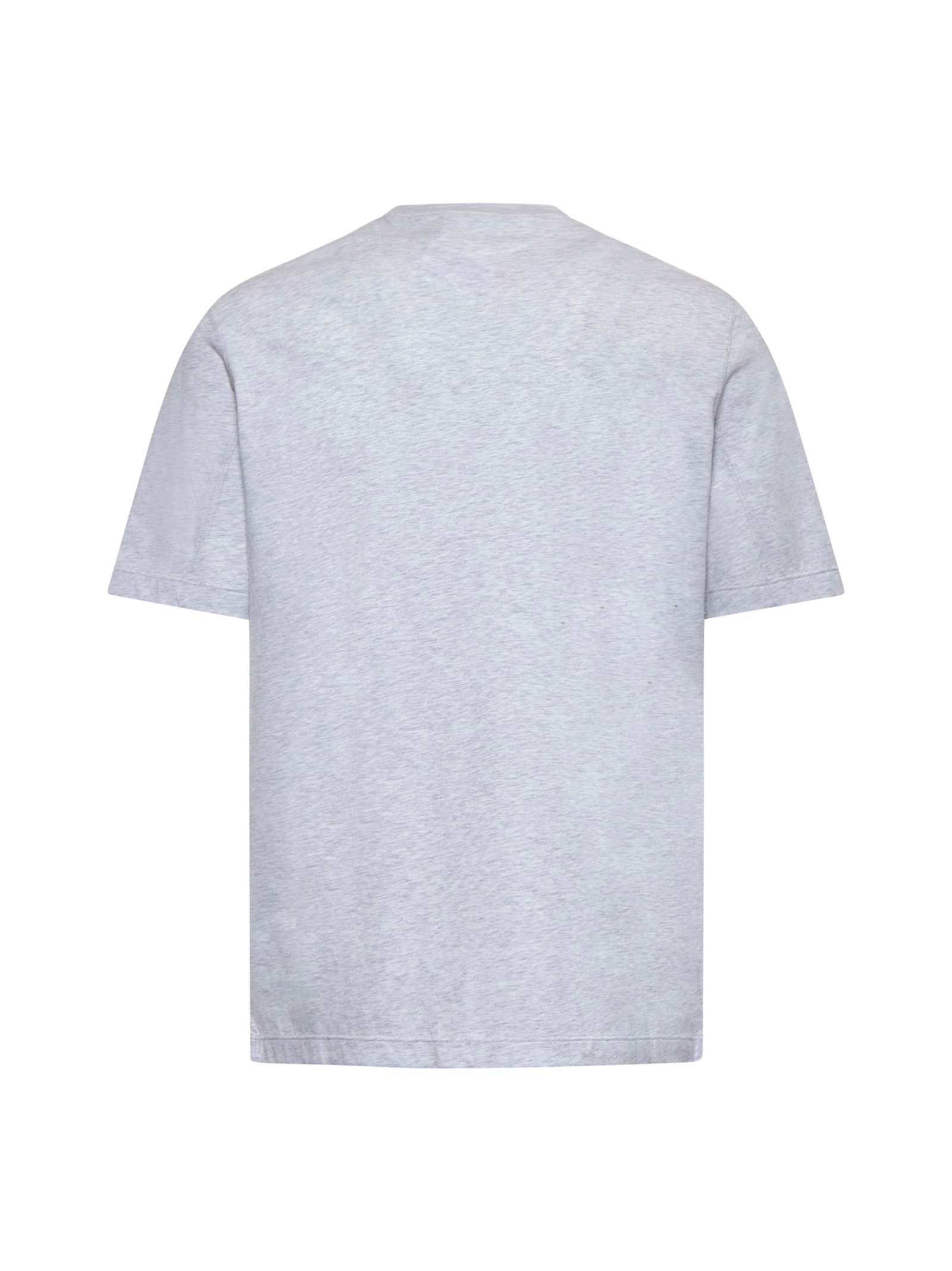 Shop Brunello Cucinelli T-shirt In Grey