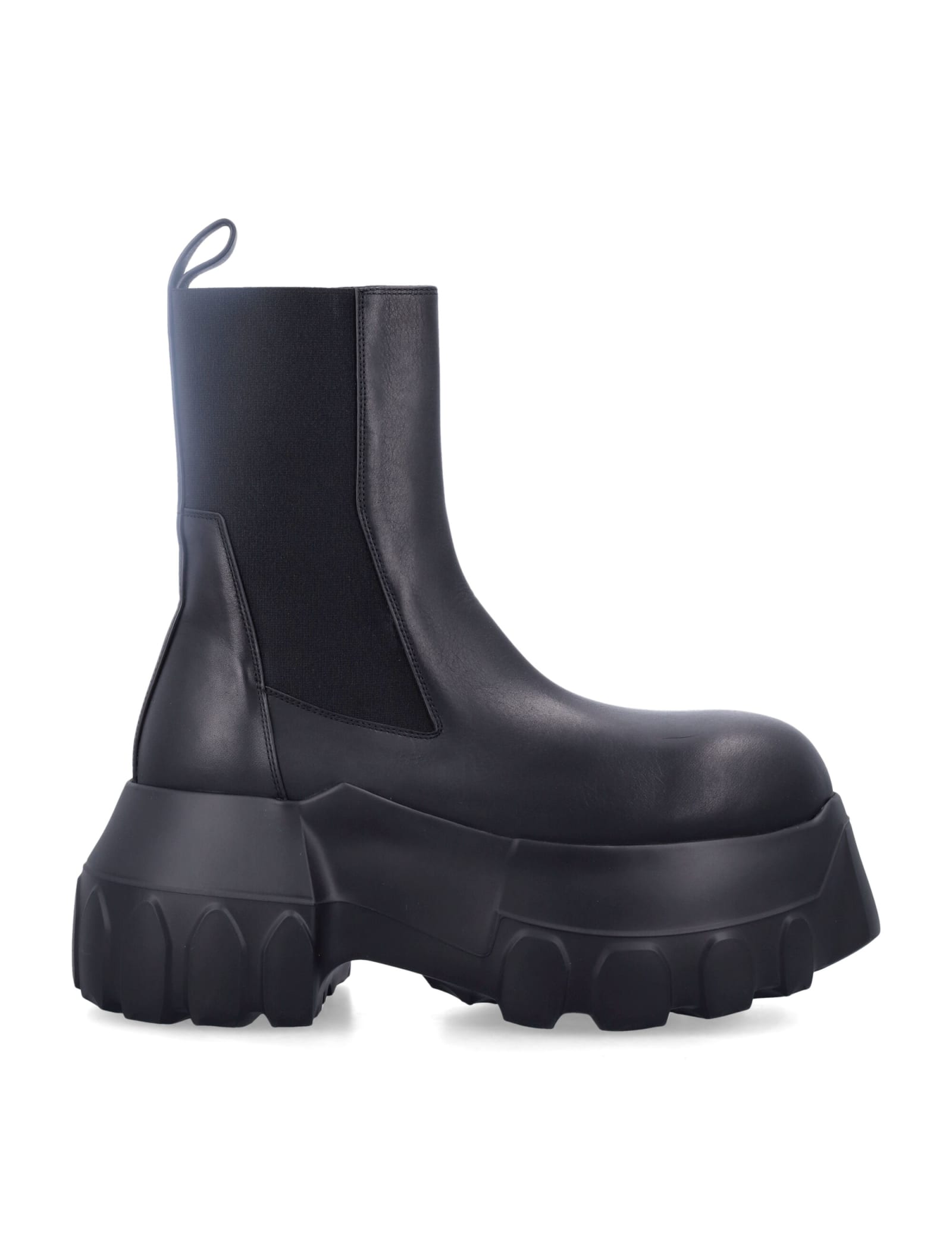 Shop Rick Owens Mega Tractor Beatle Boots In Black Black