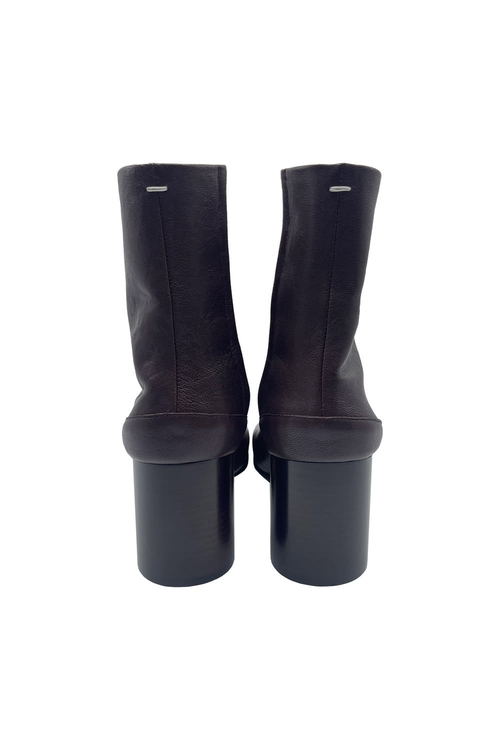 Shop Maison Margiela Brown Tabi Boots