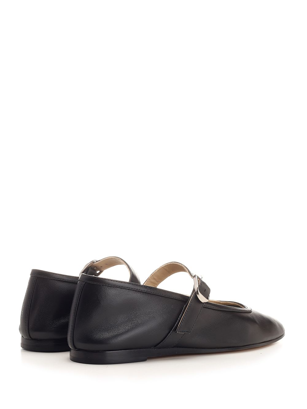 LE MONDE BERYL BLACK MARY JANE FLAT SHOES