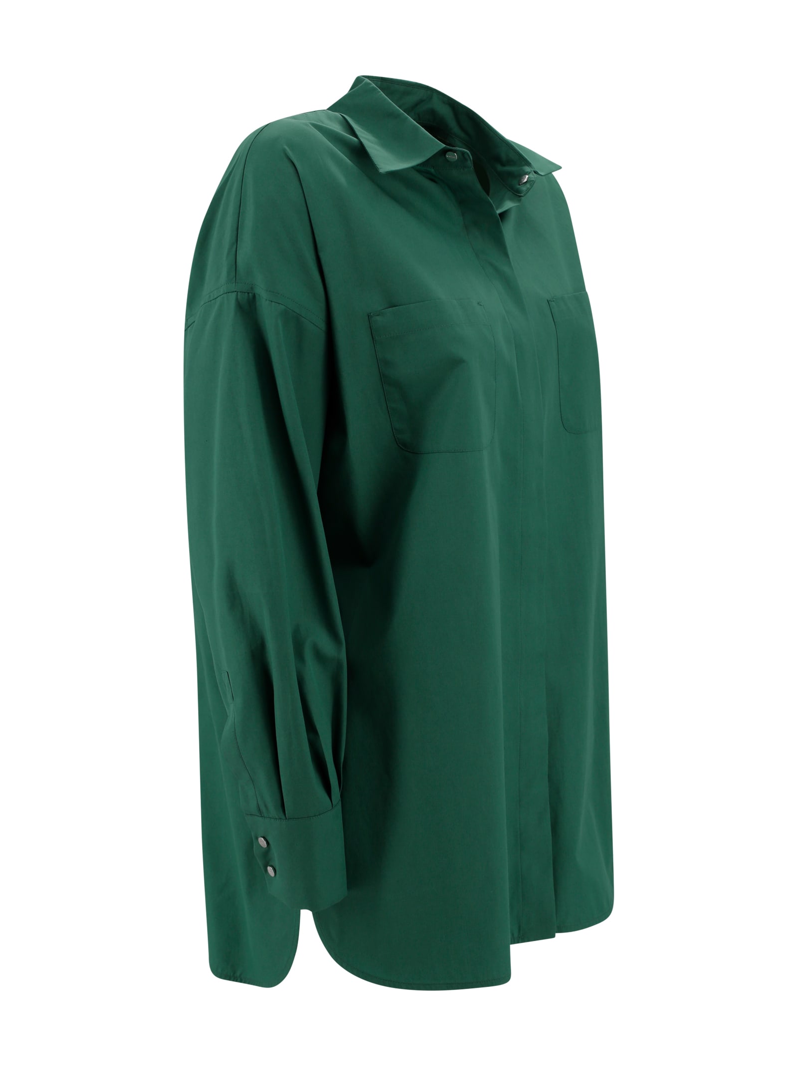 Max Mara Poplin Over Shirt