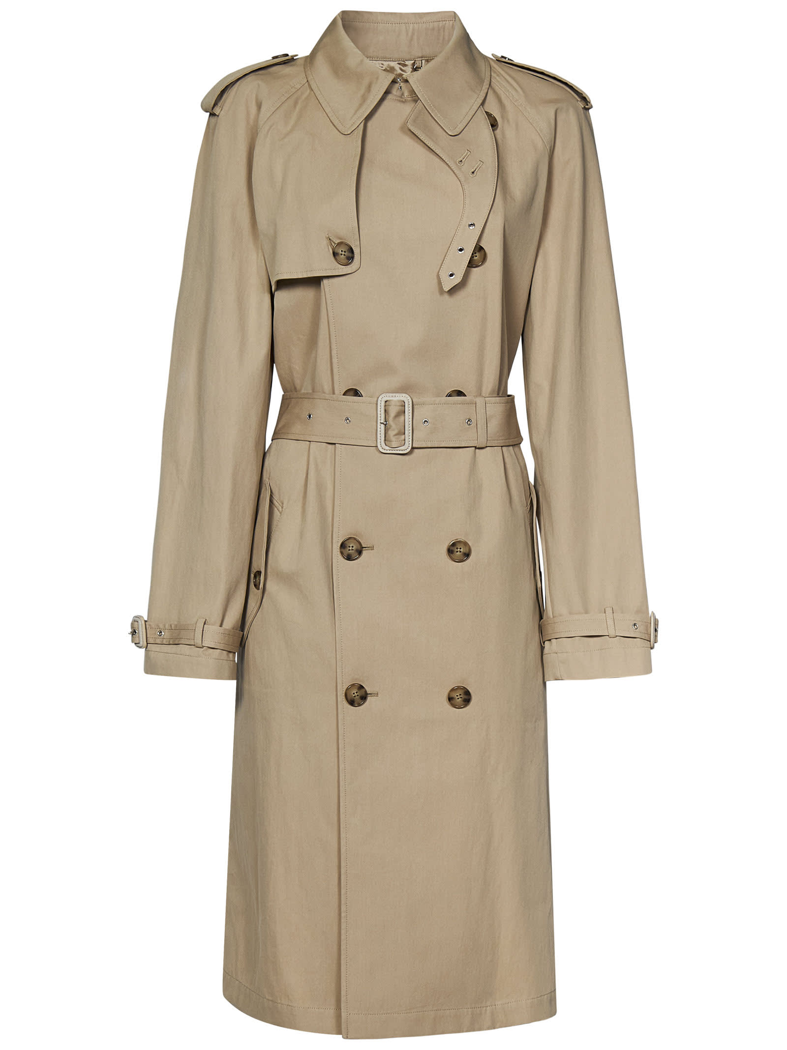 Shop Ralph Lauren Niles Coat In Beige