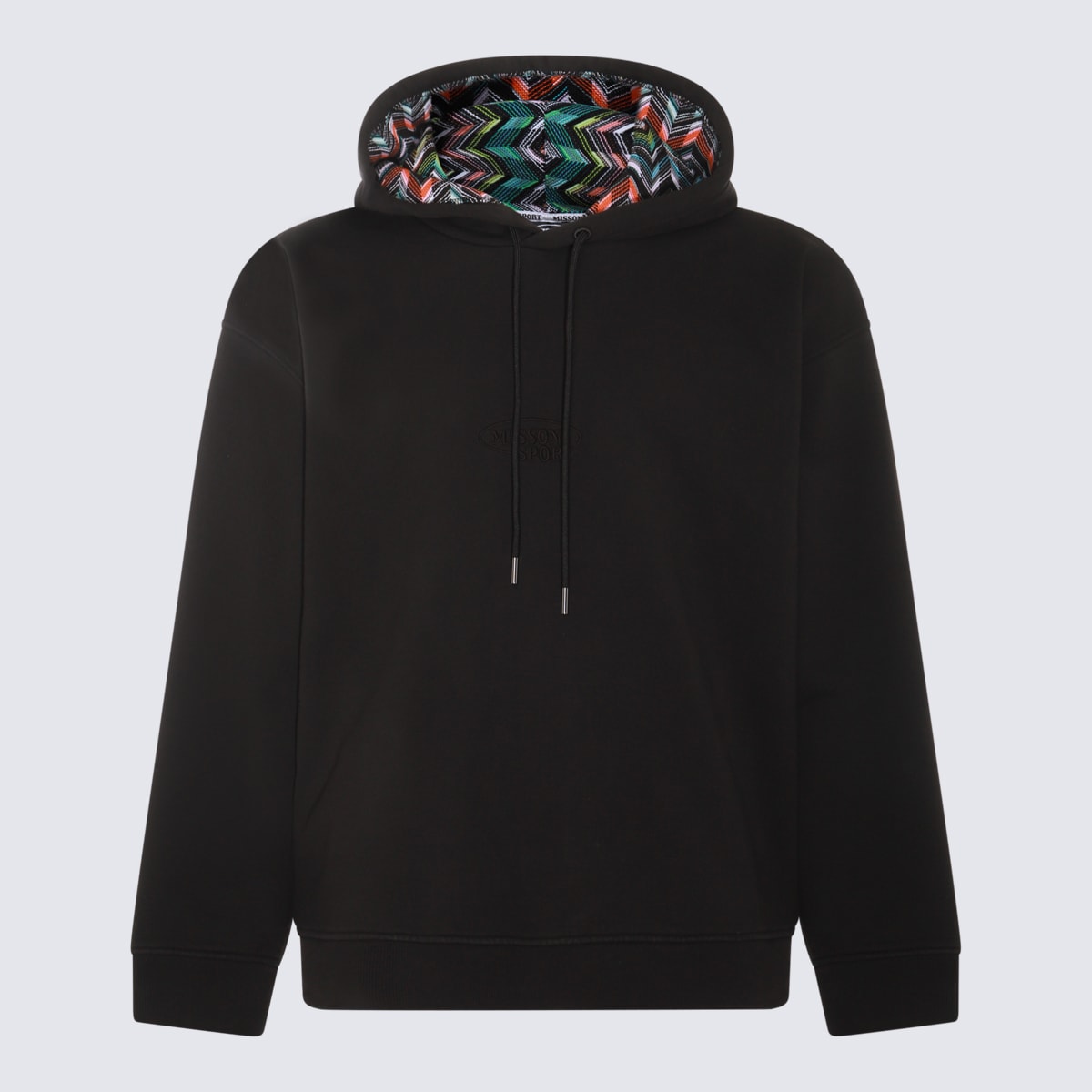 Shop Missoni Black Cotton Sweatshirt