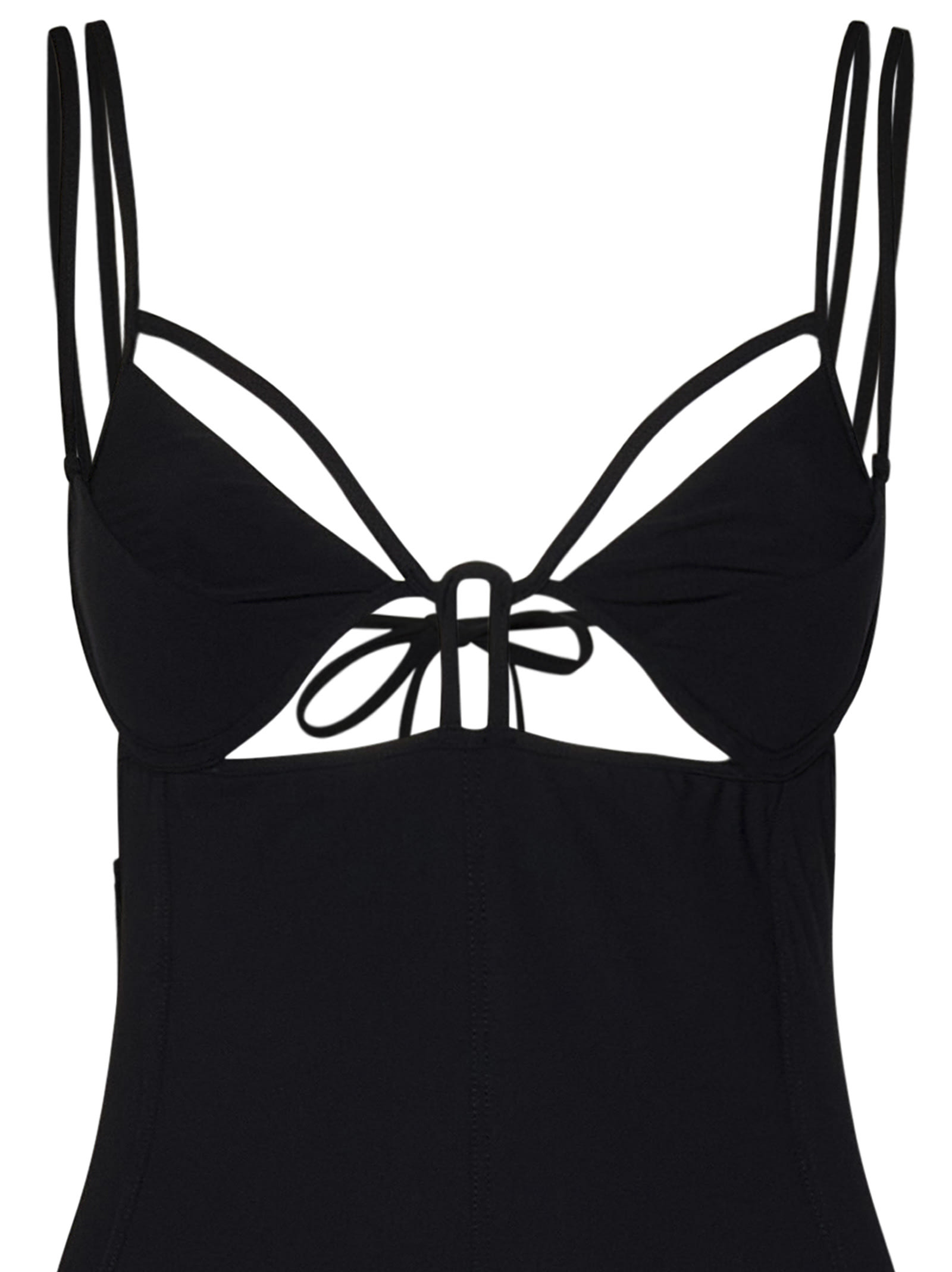 Shop Nensi Dojaka Swimsuit In Black