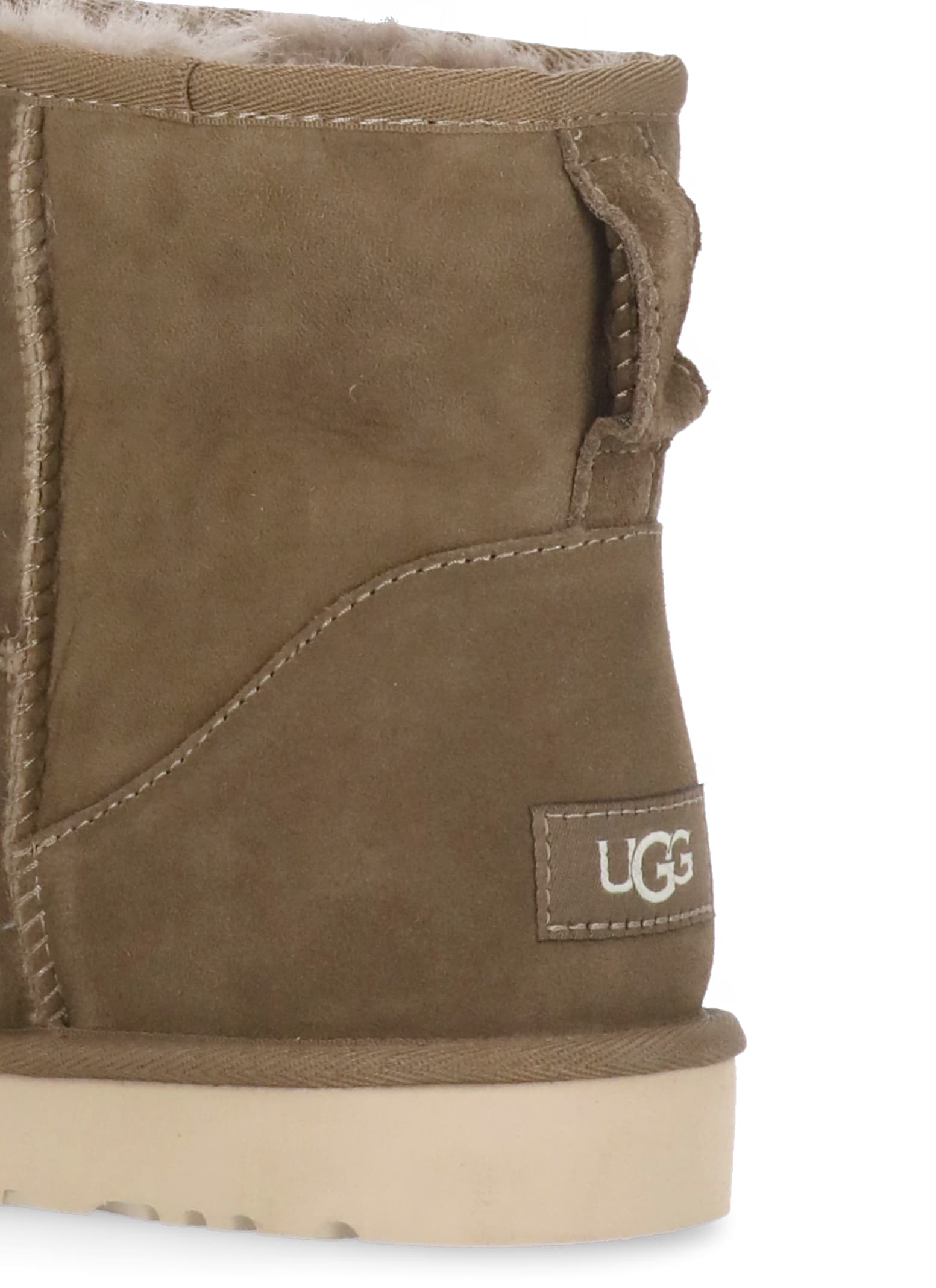 Shop Ugg Classic Mini Ii Ankle Boots In Brown