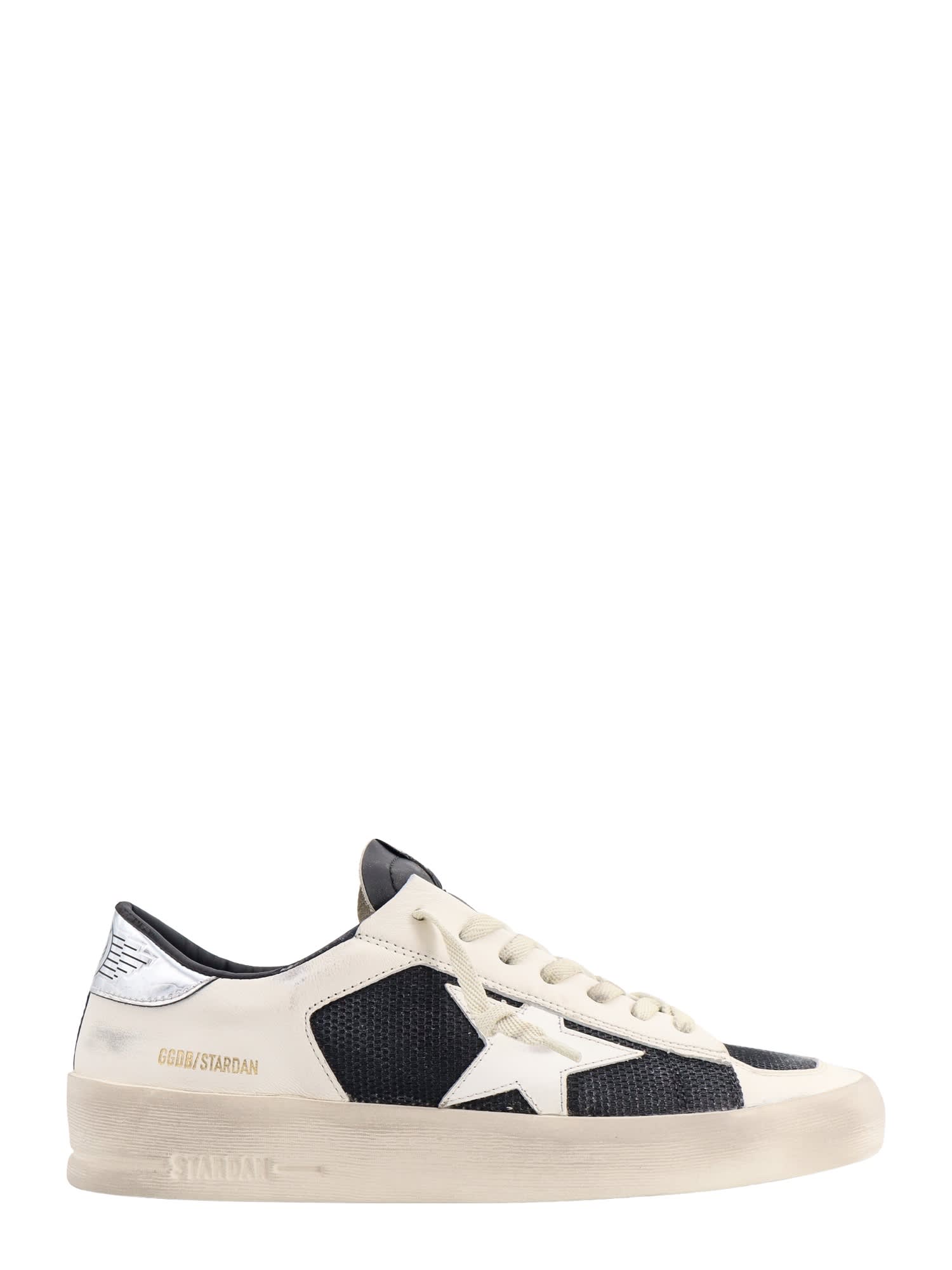 Leather And Mesh Stardan Sneakers