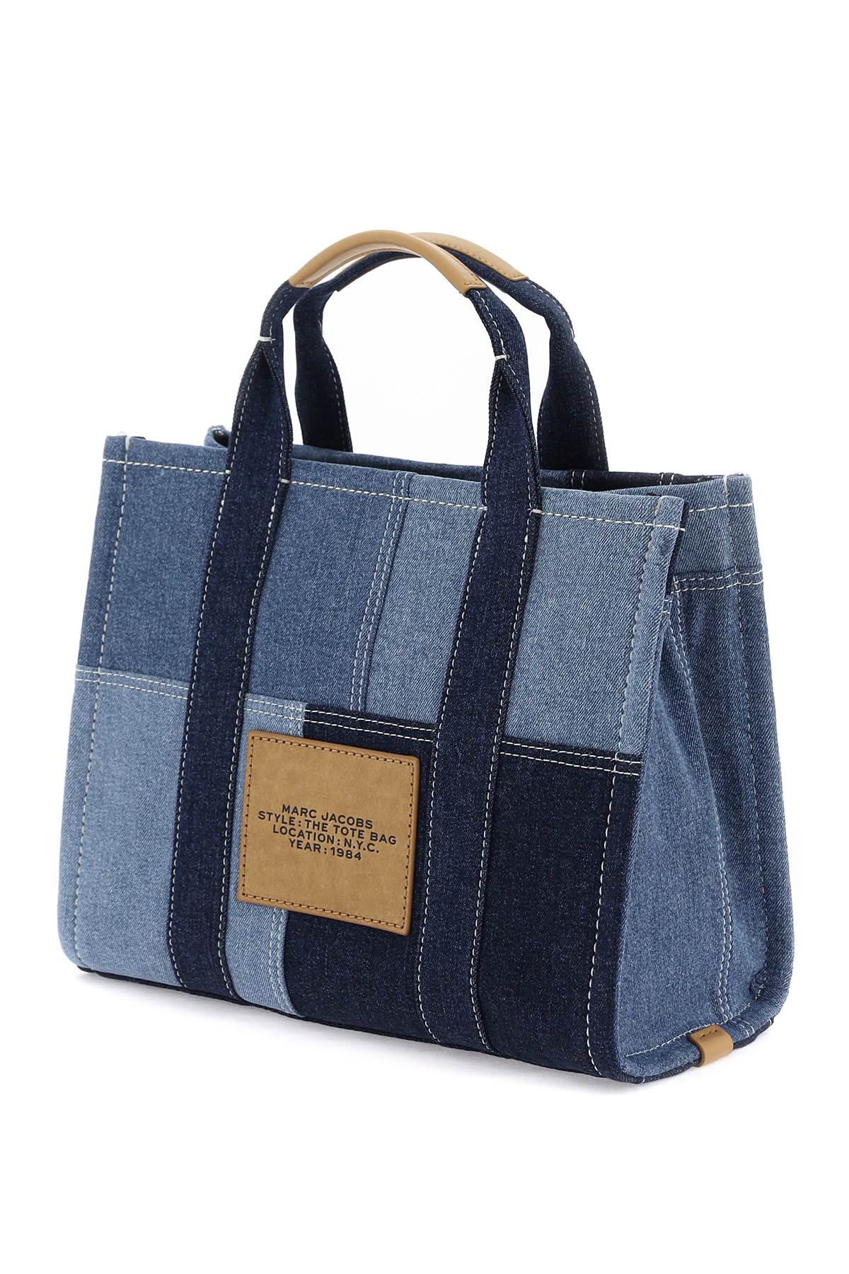 Shop Marc Jacobs The Denim Tote Bag In Blue