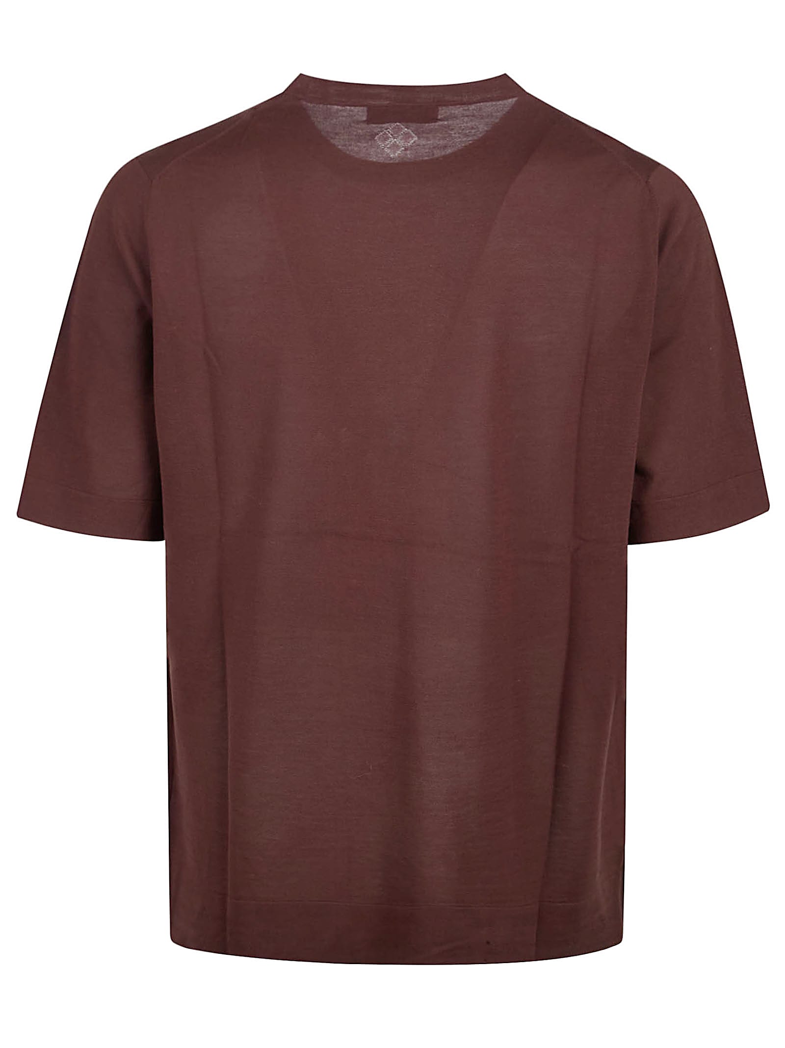 Ballantyne Plain T-shirt In Fondant