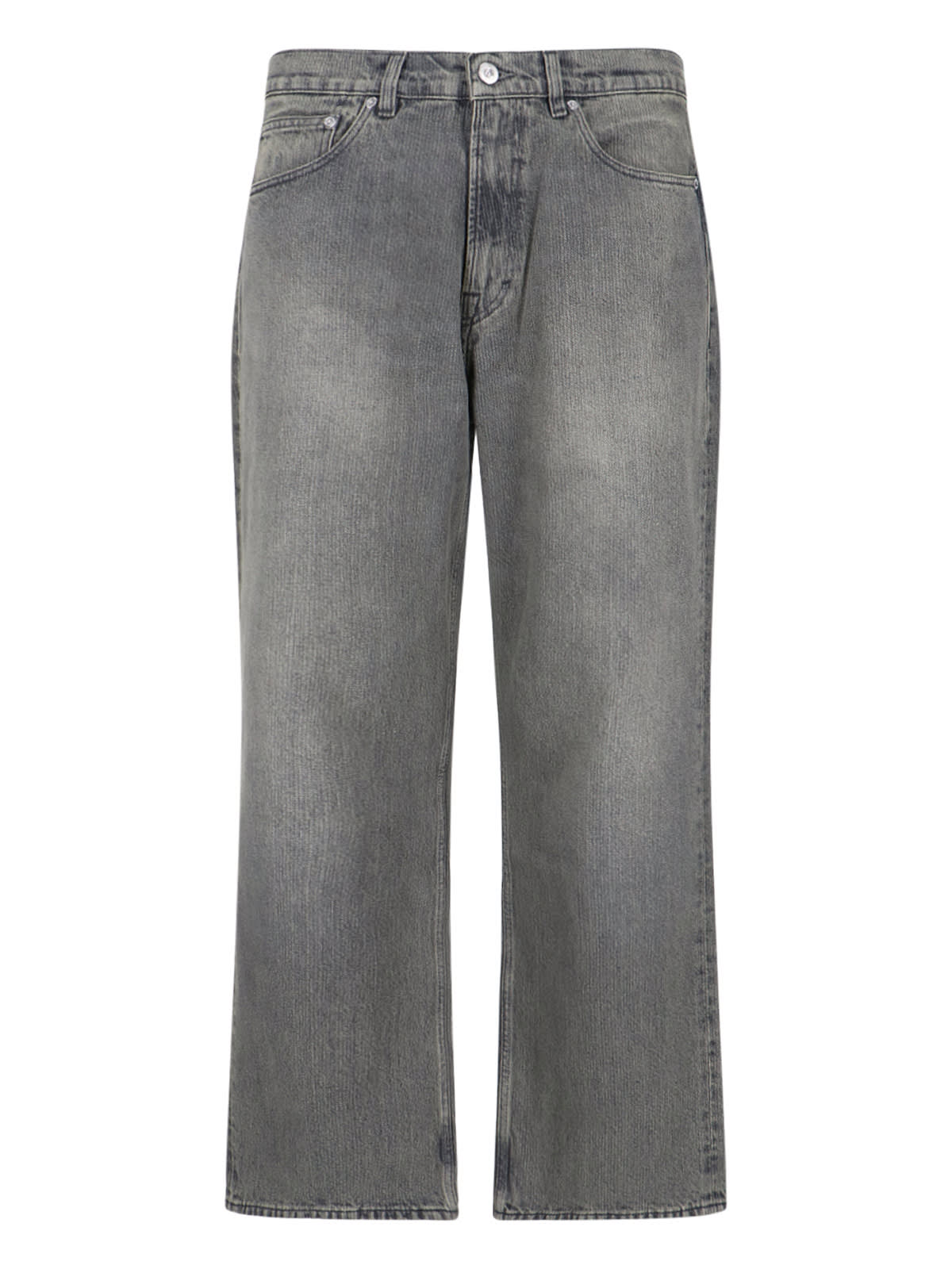 Our Legacy Third Cut Faded Straight Jeans In Gray