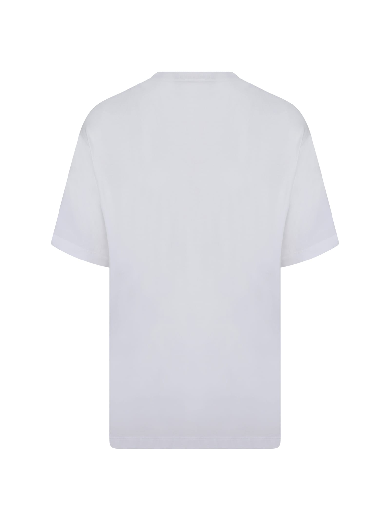 Shop Dolce & Gabbana T-shirt In Bianco Ottico