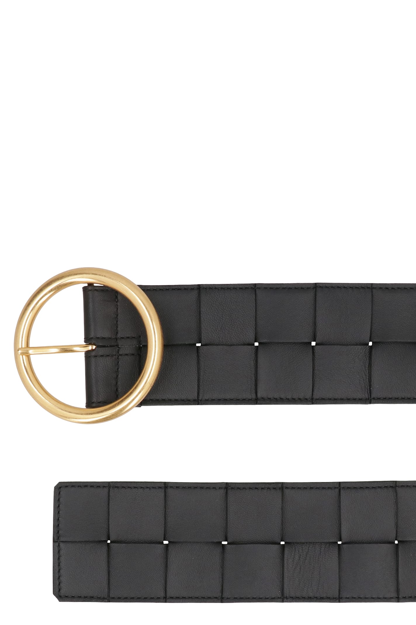 Bottega Veneta Intrecciato Nappa Belt