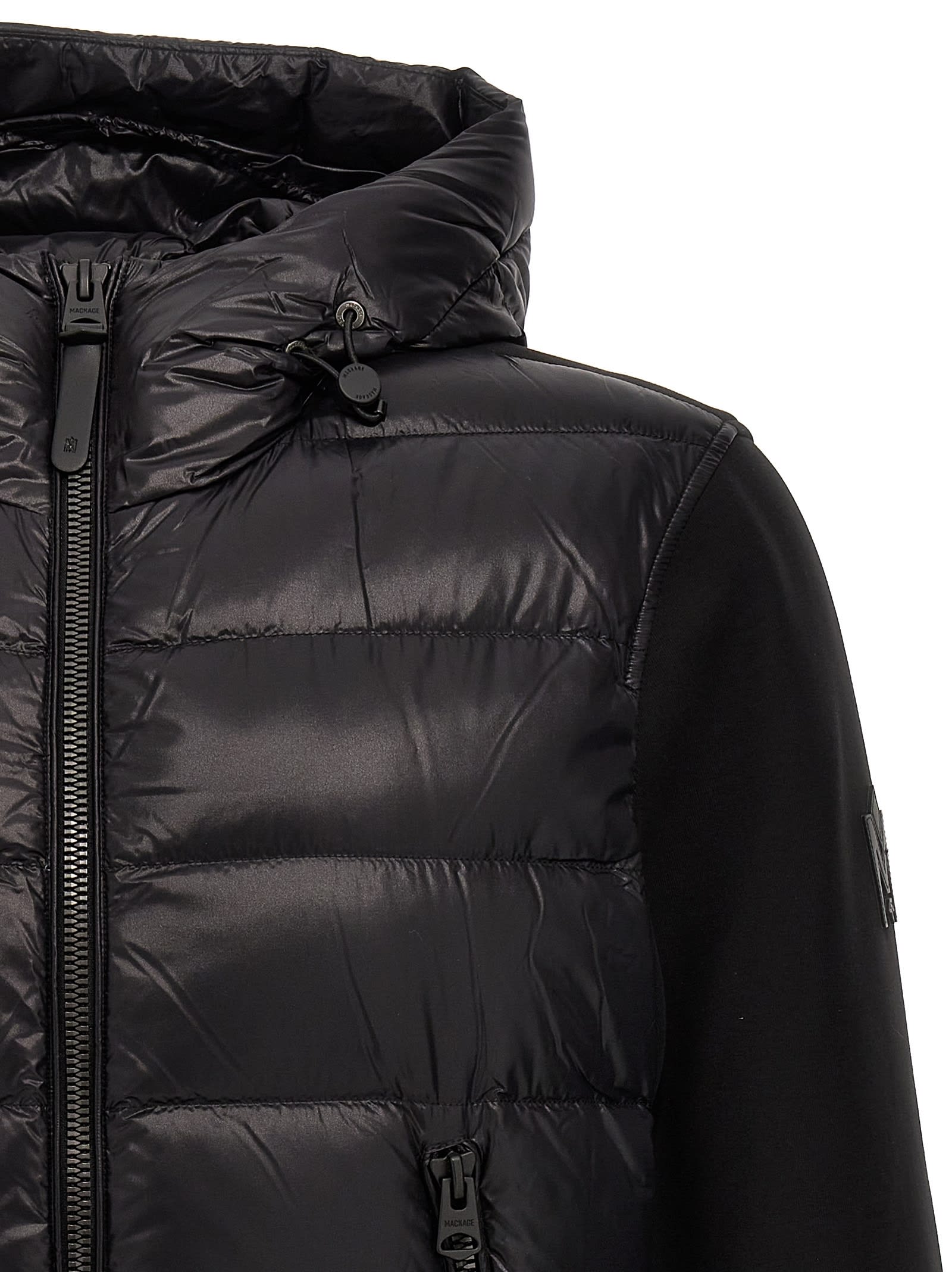 Mackage Frank-r Down Jacket In Black