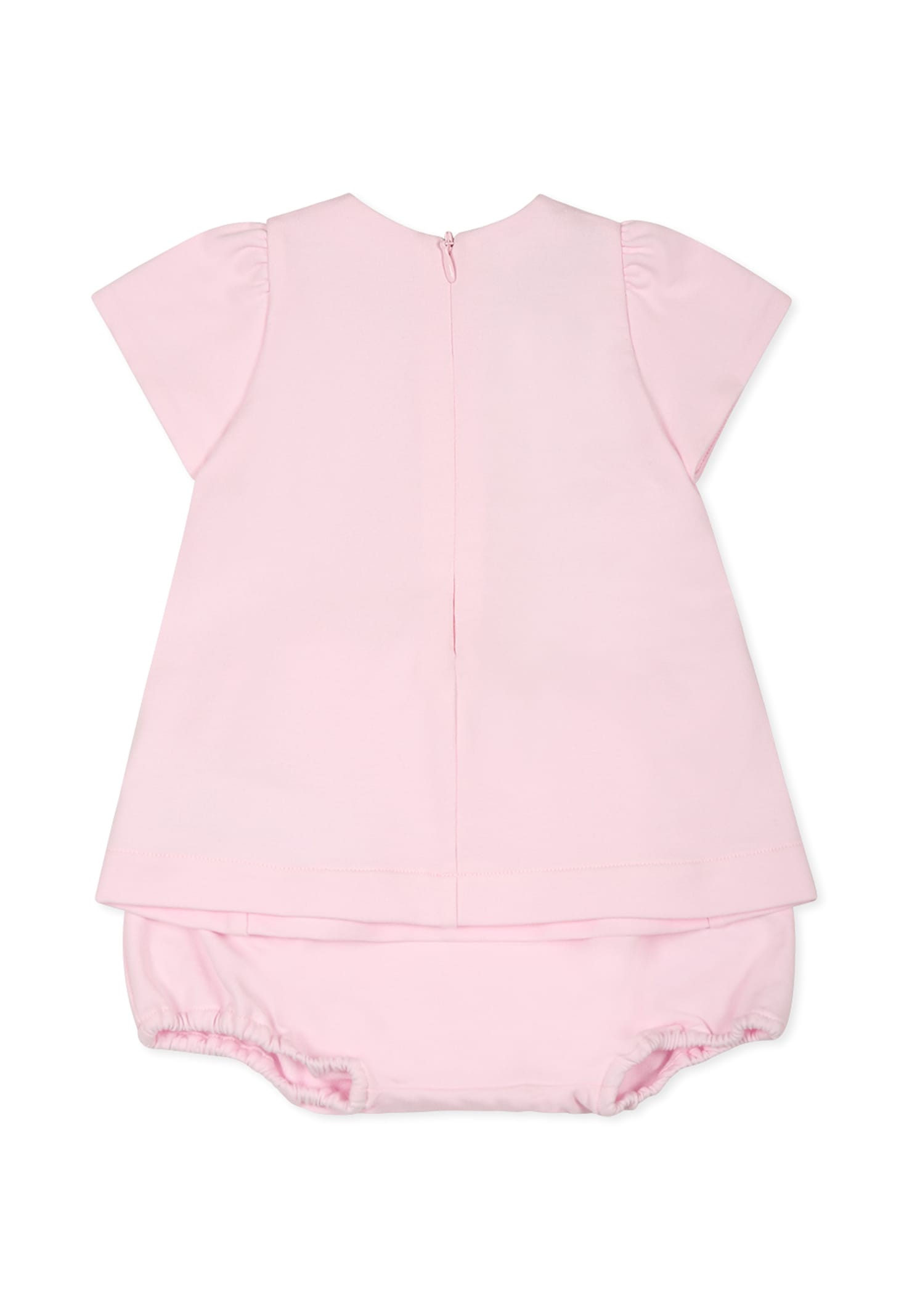 Versace Pink Birth Set For Baby Girl With Medusa In Pink